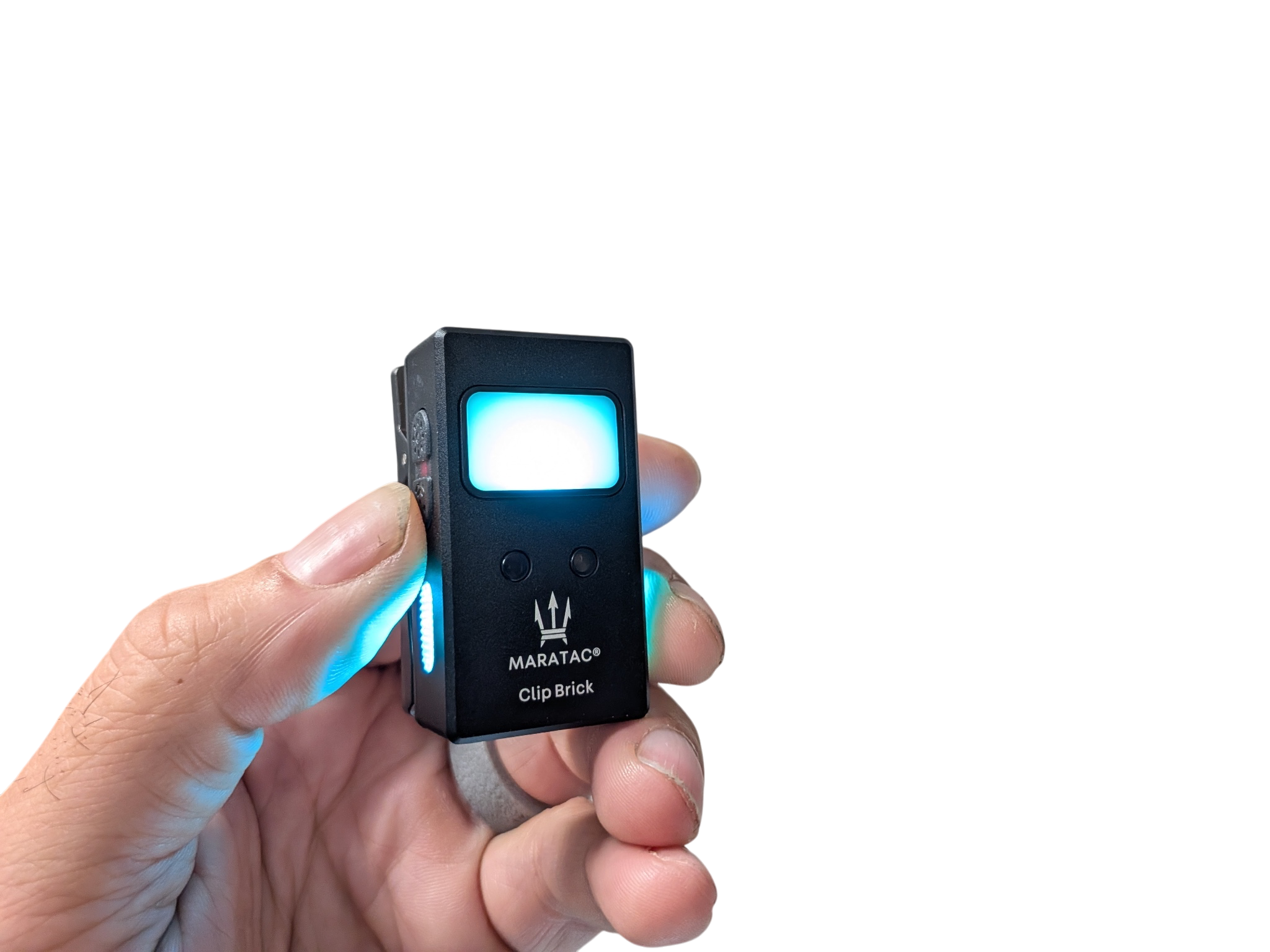Clip Brick - LED Multifaceted RGB/ Flood / Spot Flashlight by Maratac® ( With Motion Sensing ) Coming Soon!
