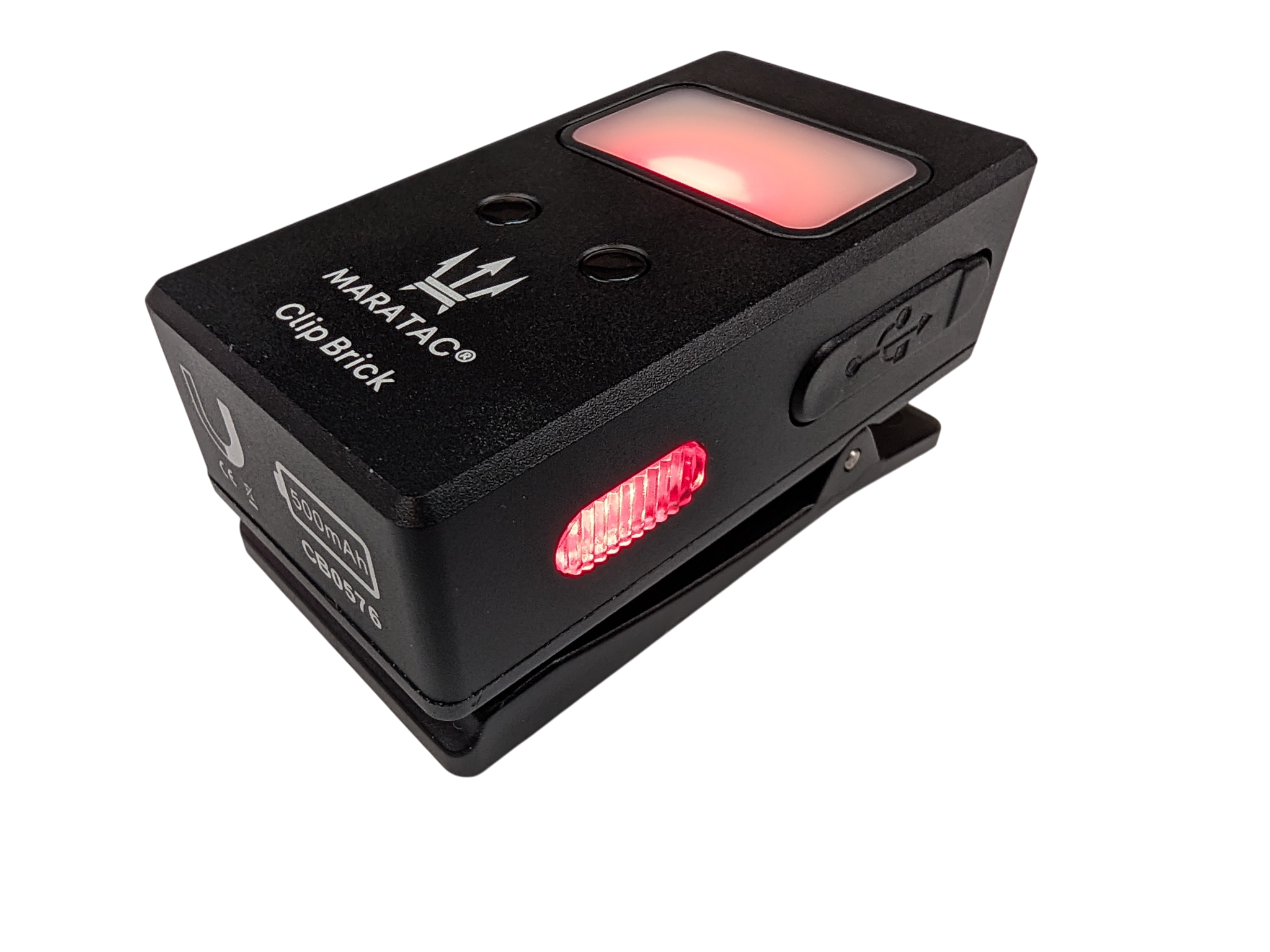 Clip Brick - LED Multifaceted RGB/ Flood / Spot Flashlight by Maratac® ( With Motion Sensing ) Coming Soon!
