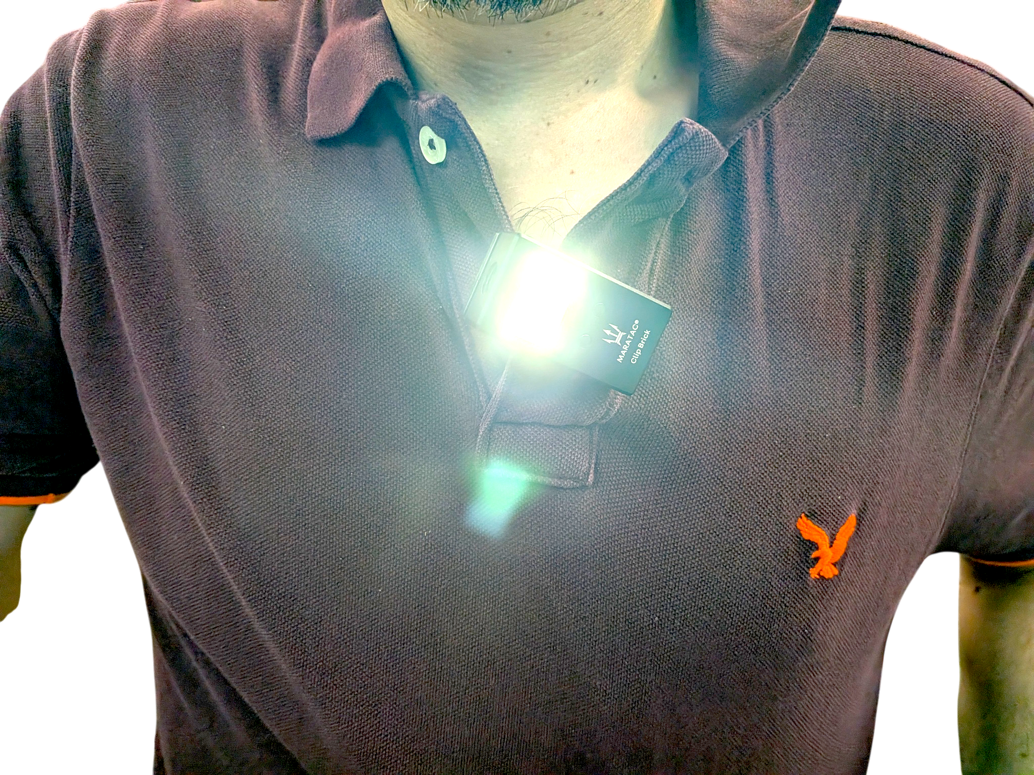 Clip Brick - LED Multifaceted RGB/ Flood / Spot Flashlight by Maratac® ( With Motion Sensing ) Coming Soon!