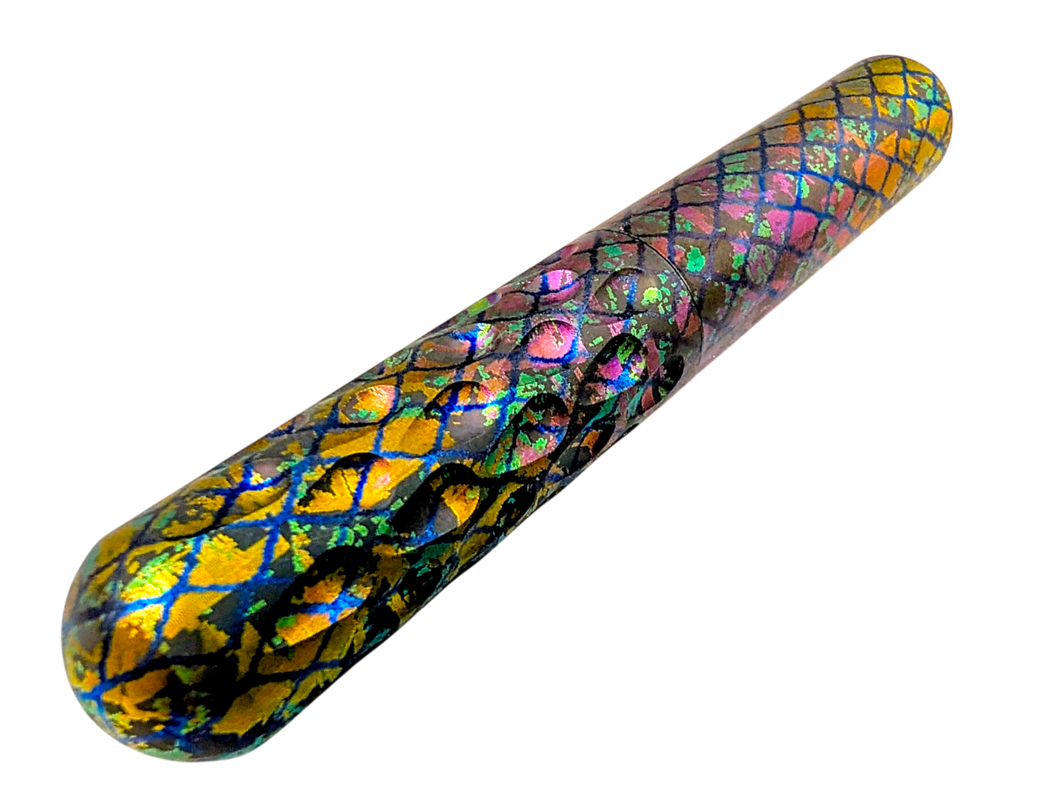 Signator Junior - Titanium Permanent Marker / Vault by Maratac® Chaotic Aurora Pattern ( New )