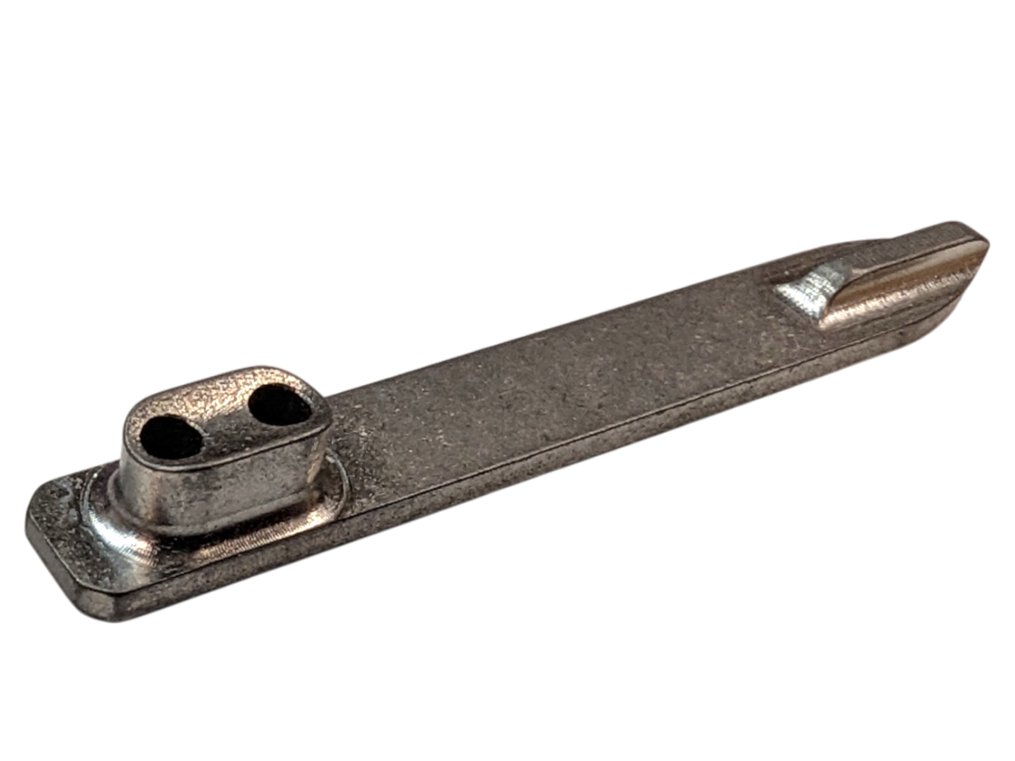 Mono Block Titanium Clip + 2 Screws Only For ( Flight Suit Pen ) ( Spare Part )