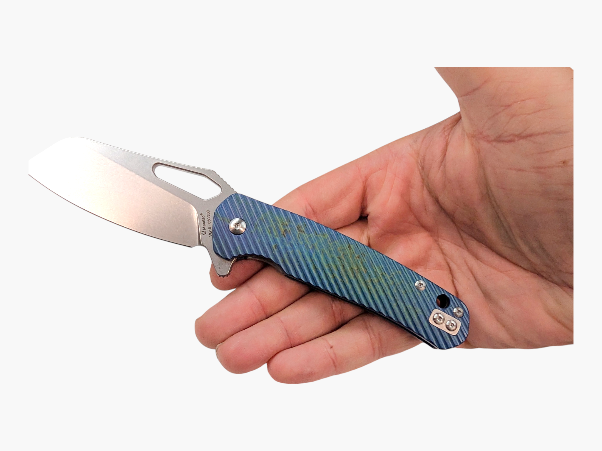 Titanium - Arc Flipper - 3" VG10 - Maratac® Knife - ( 2 Variants ) Coming Soon!