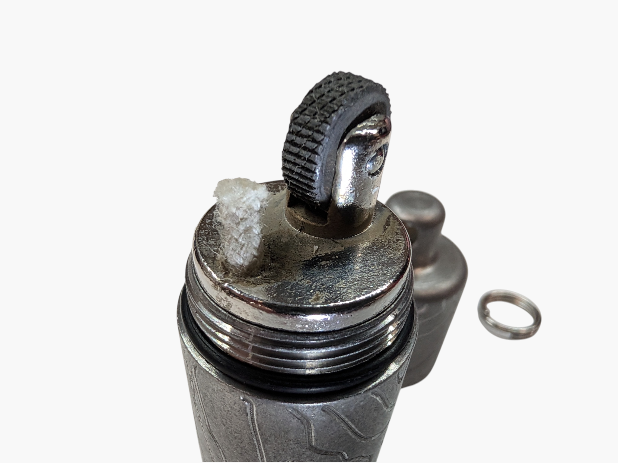 Stainless Steel XL Peanut Lighter by Maratac® - Gen 4 KNURLED ( Coming Soon )
