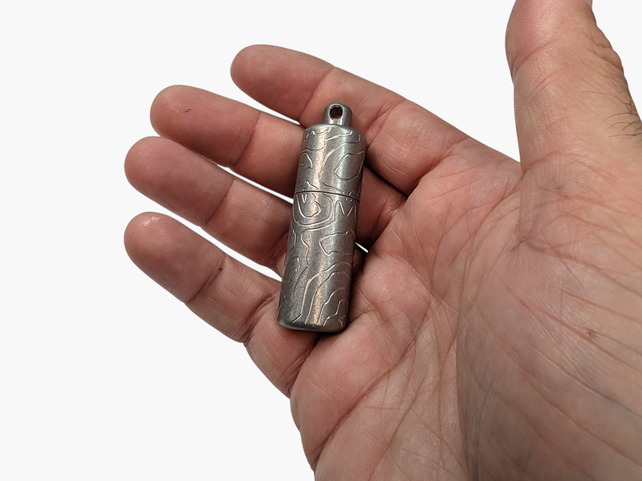 Stainless Steel XL Peanut Lighter by Maratac® - Gen 4 KNURLED ( Coming Soon )