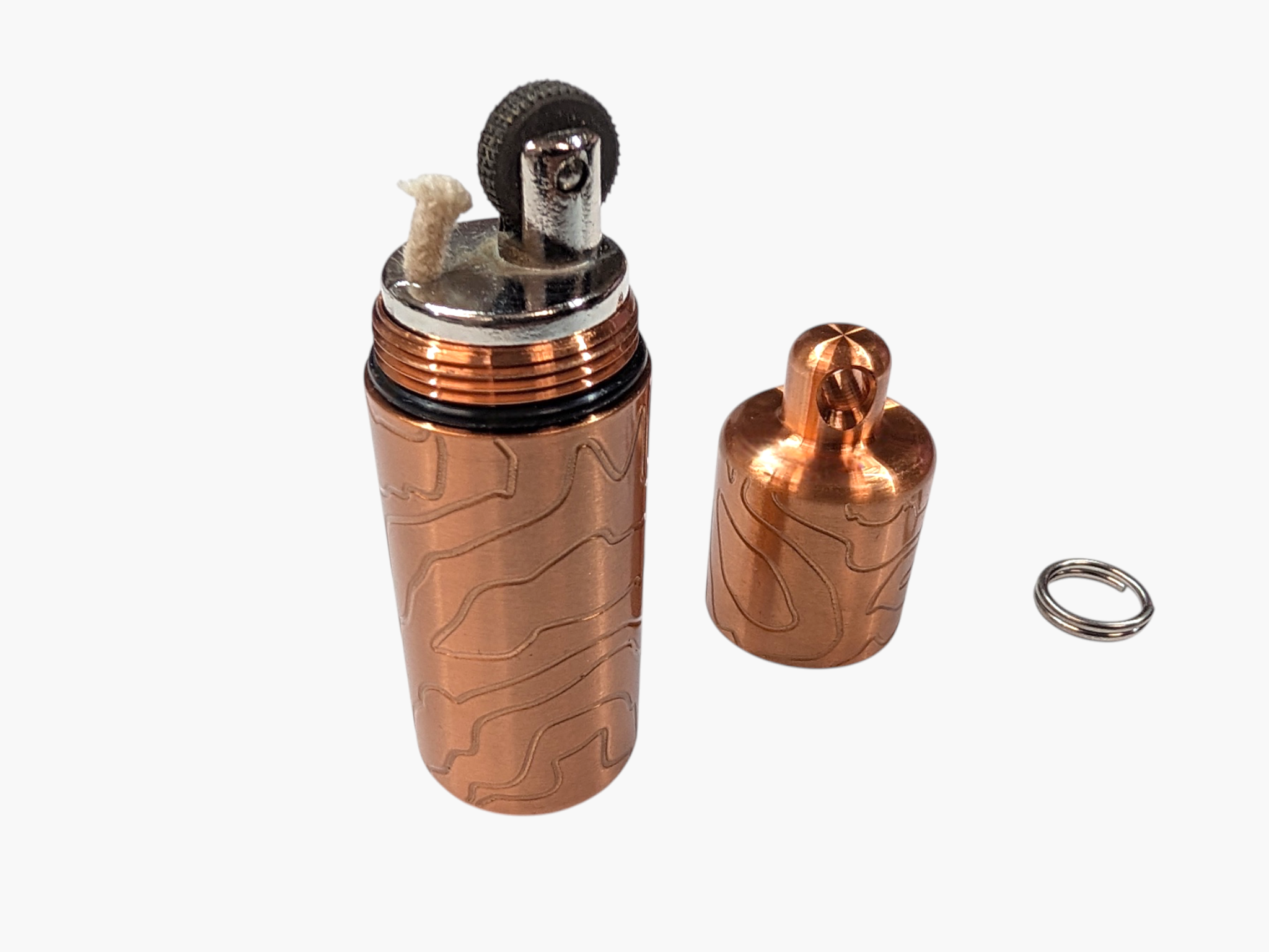 Copper XL Peanut Lighter by Maratac® - Gen 4 - Satin TOPO ( Coming Soon )
