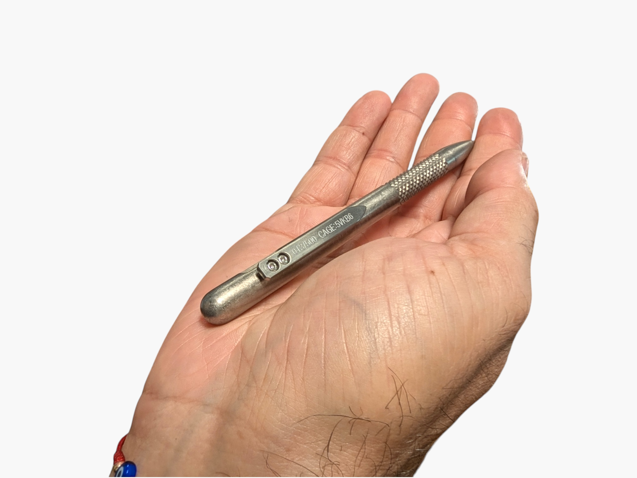Bolt Action Titanium Flight Suit Pen by Maratac® - Gen 4 - Diamond Max Grip ( Coming Soon! )