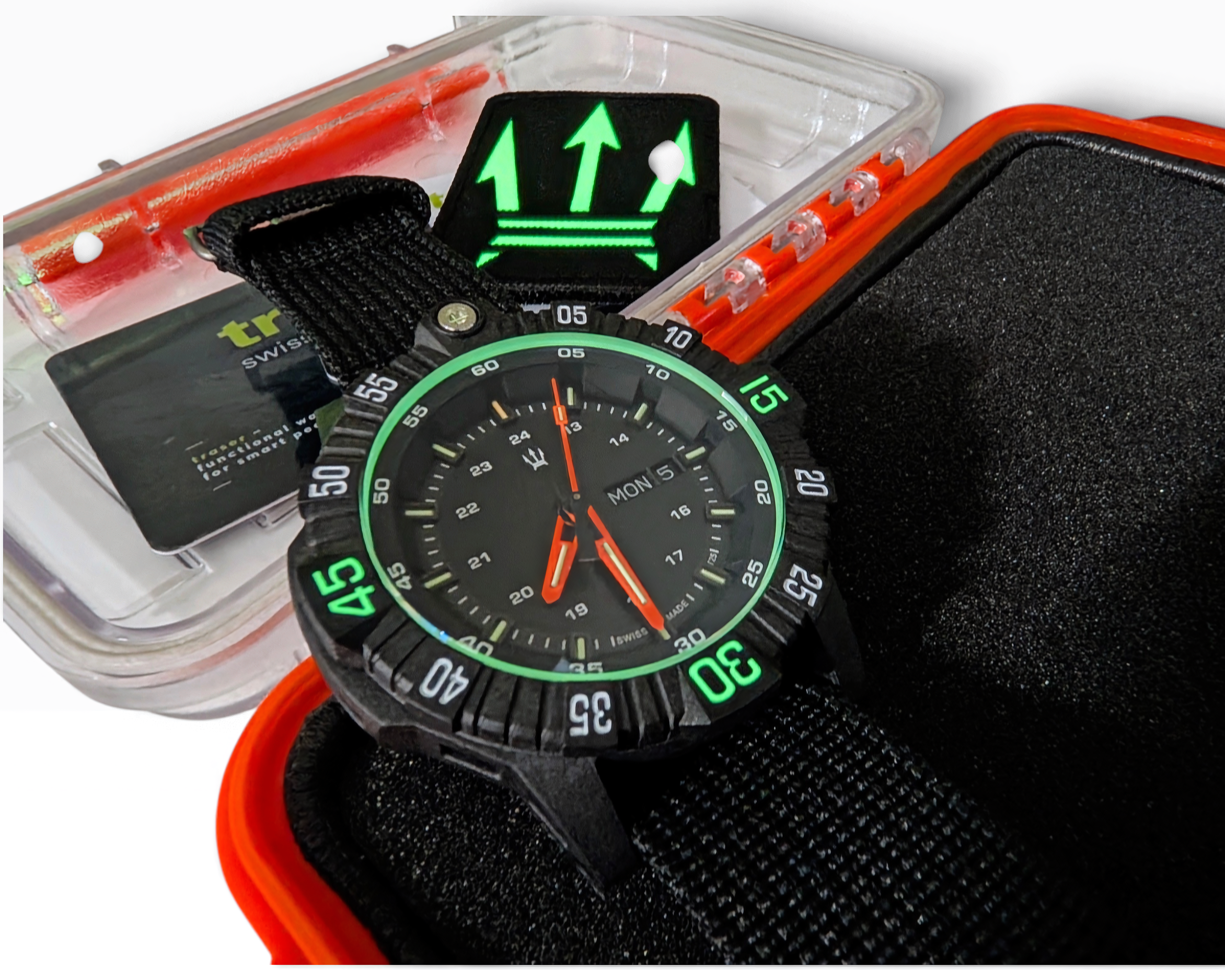 Traser x Maratac® Elite P99QX Tritium & Sapphire Tactical Carbon Fiber Composite Dive Watch ( Coming Soon )