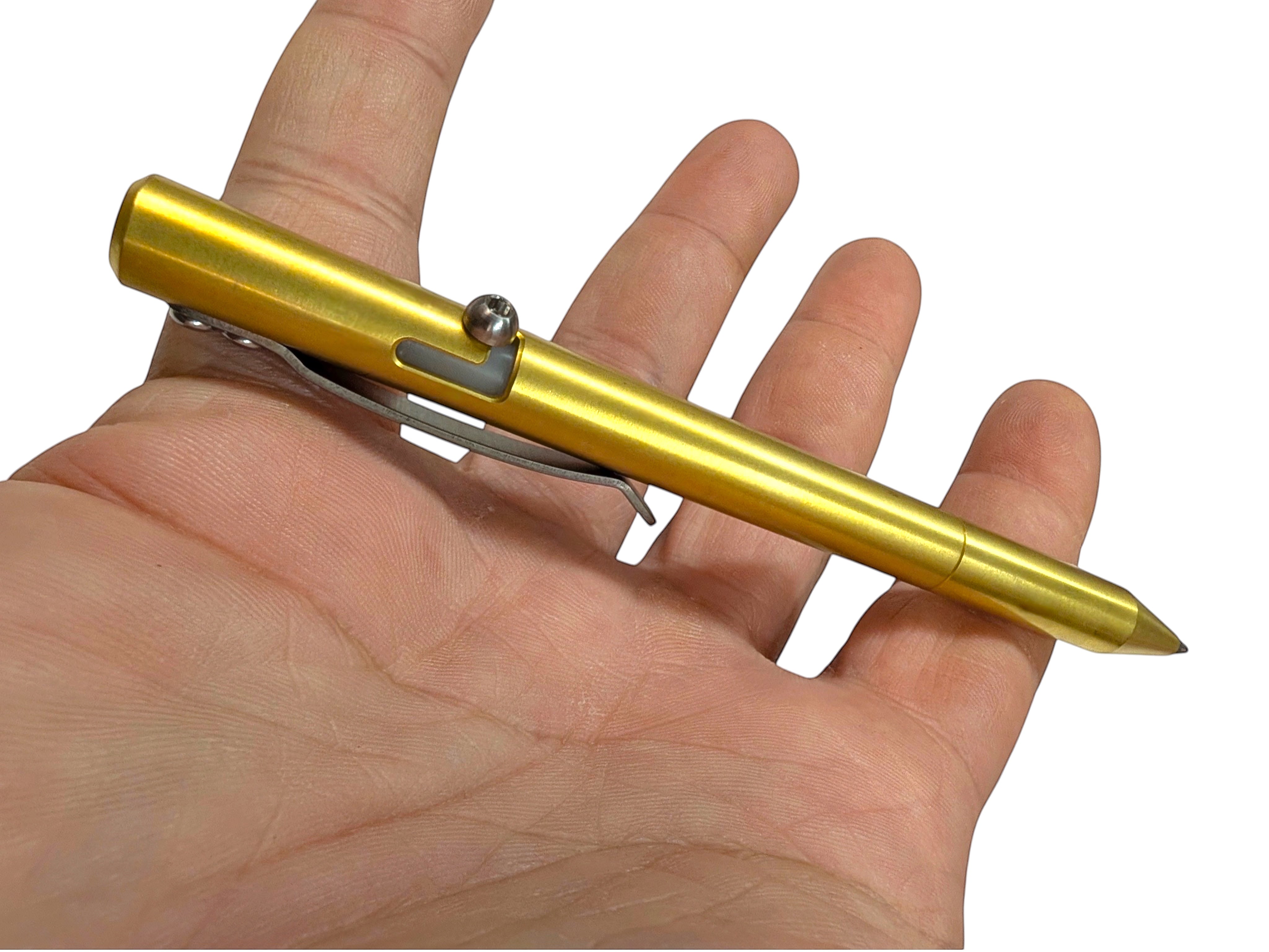 Brass - MaxMadCo Design - Bolt Action Pen - The Minimalist Original Design! ( Coming Soon! )