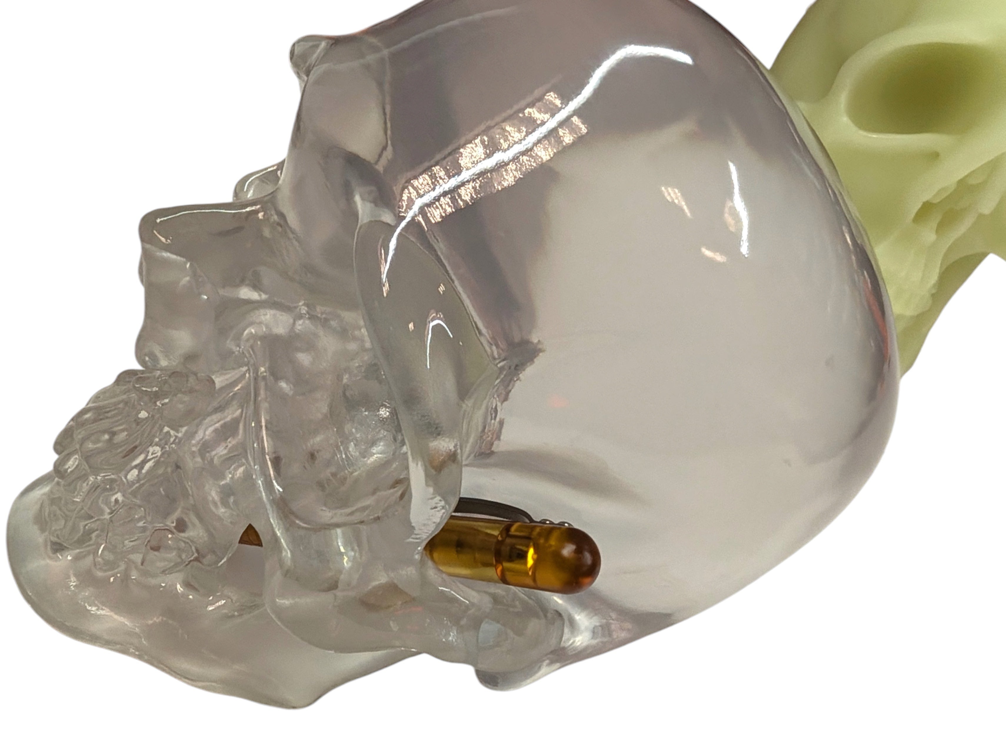 The "Big One" Clear Polished Skull by Maratac® - Limited Edition ( New! )