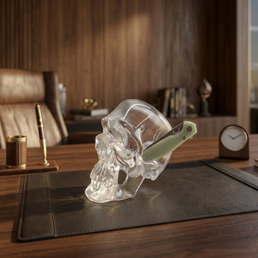The "Big One" Clear Polished Skull by Maratac® - Limited Edition ( New! )