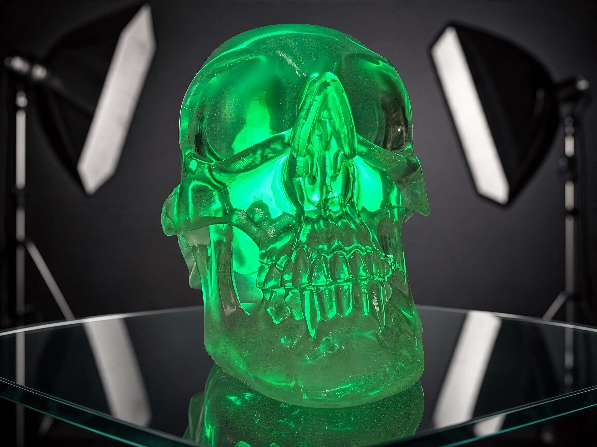 The "Big One" Clear Polished Skull by Maratac® - Limited Edition ( New! )