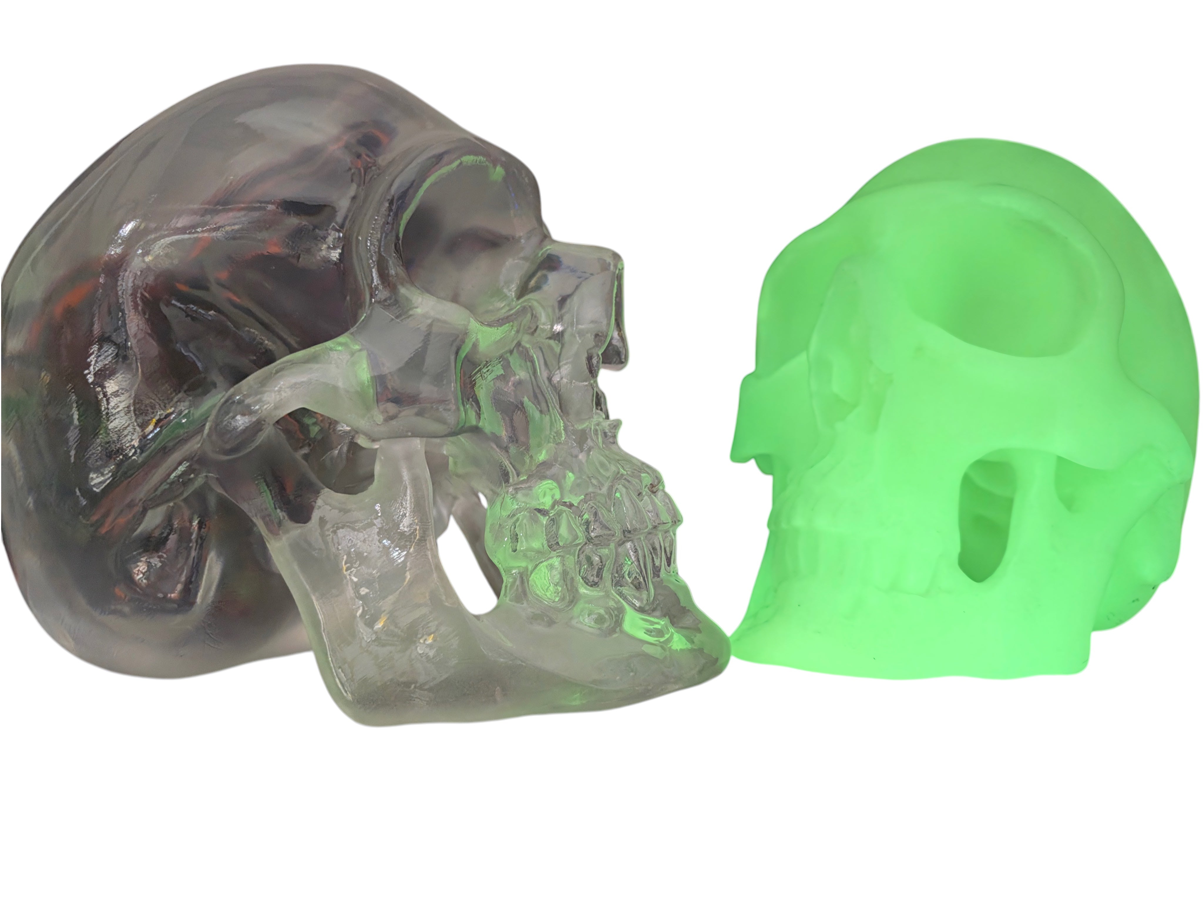 The "Big One" Clear Polished Skull by Maratac® - Limited Edition ( New! )