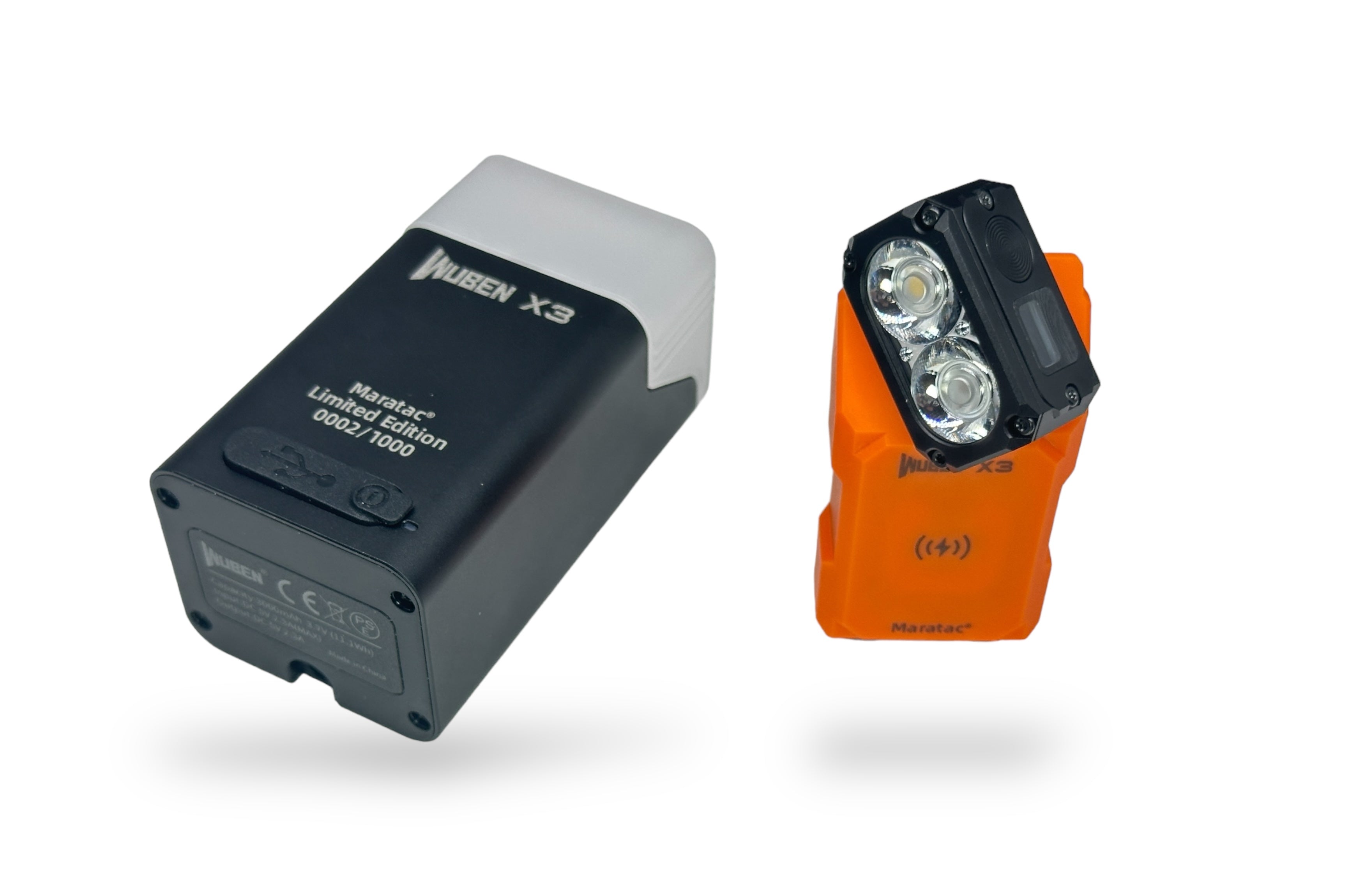 Wuben X3 Gen II - Beacon All-in-One Flashlight + Wireless Dock - CC Exclusive