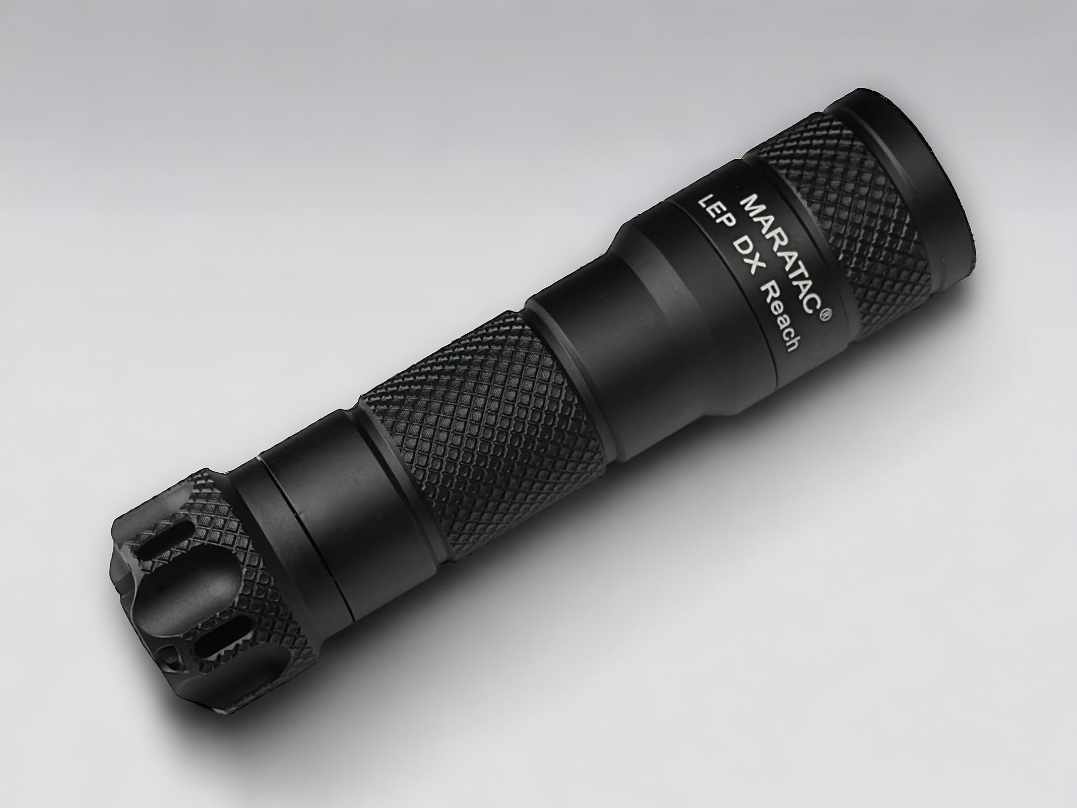 LEP DX Reach - Laser Flashlight 18650 / 21700 by Maratac® - Matte Black - Gen 3 - Coming Soon!