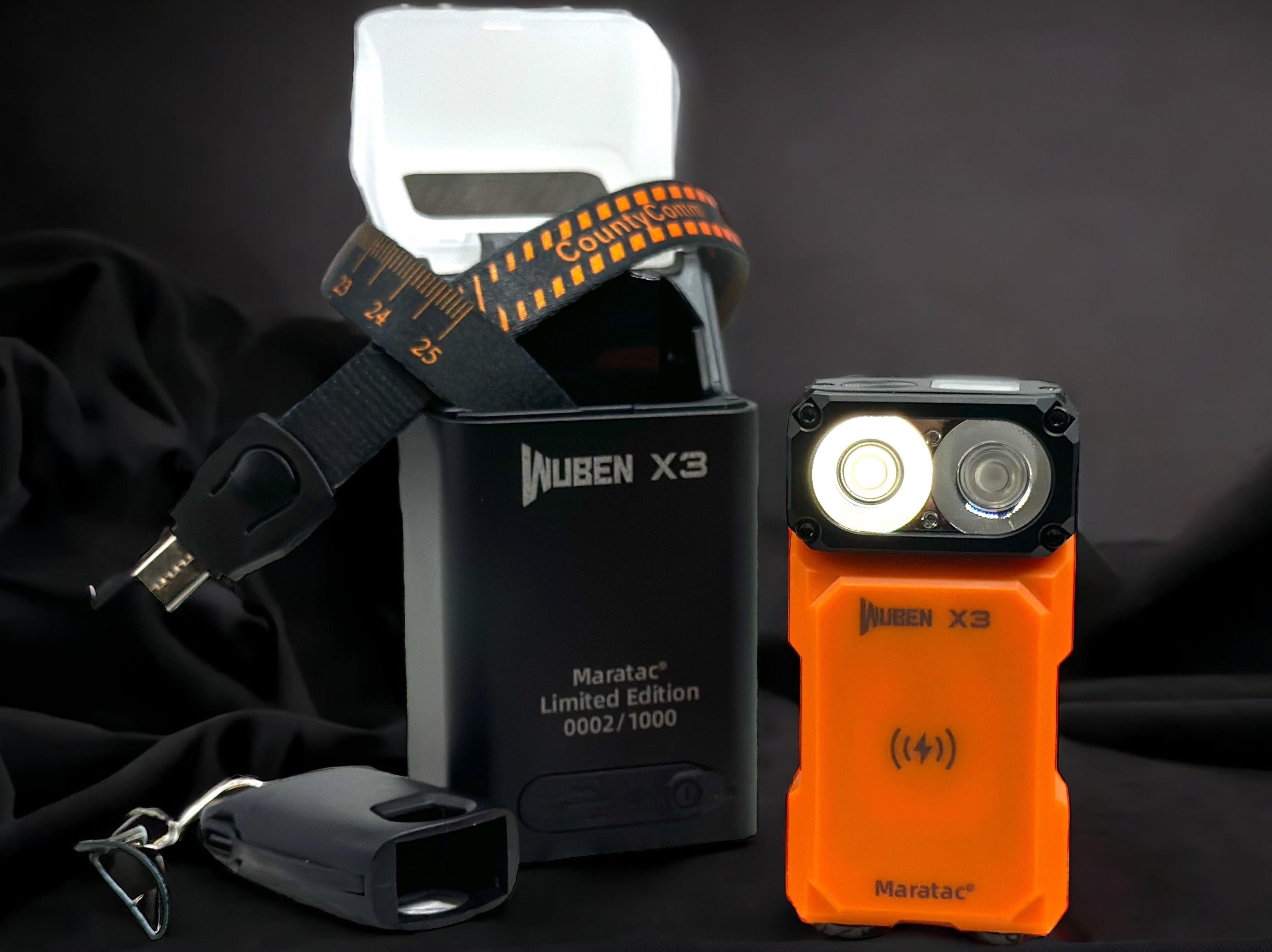 Wuben X3 Gen II - Beacon All-in-One Flashlight + Wireless Dock - CC Exclusive