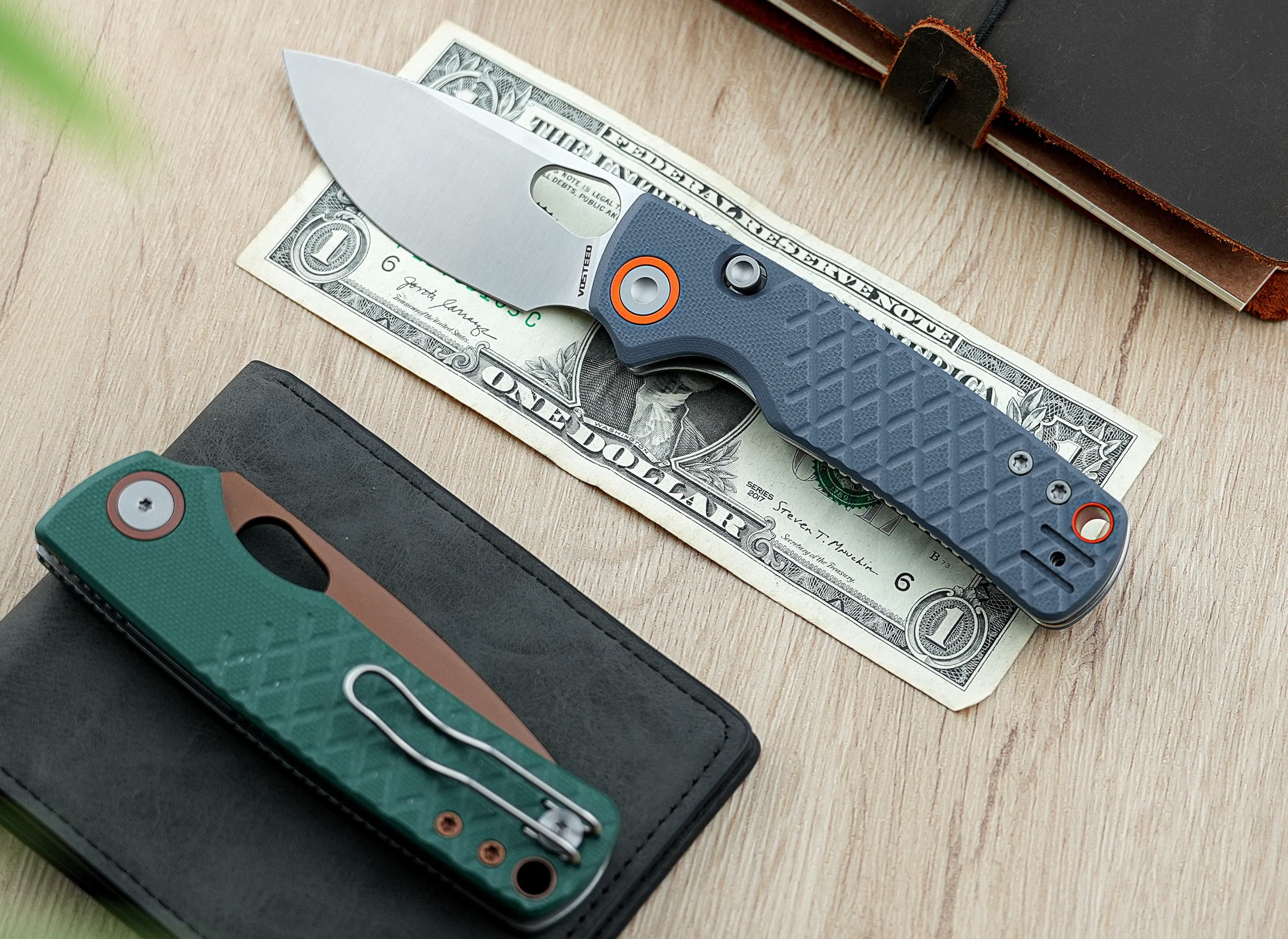 Porcupine- Top Liner Lock Knife by Vosteed (2.99" Blade ( Limited Overrun - Coming Soon! )