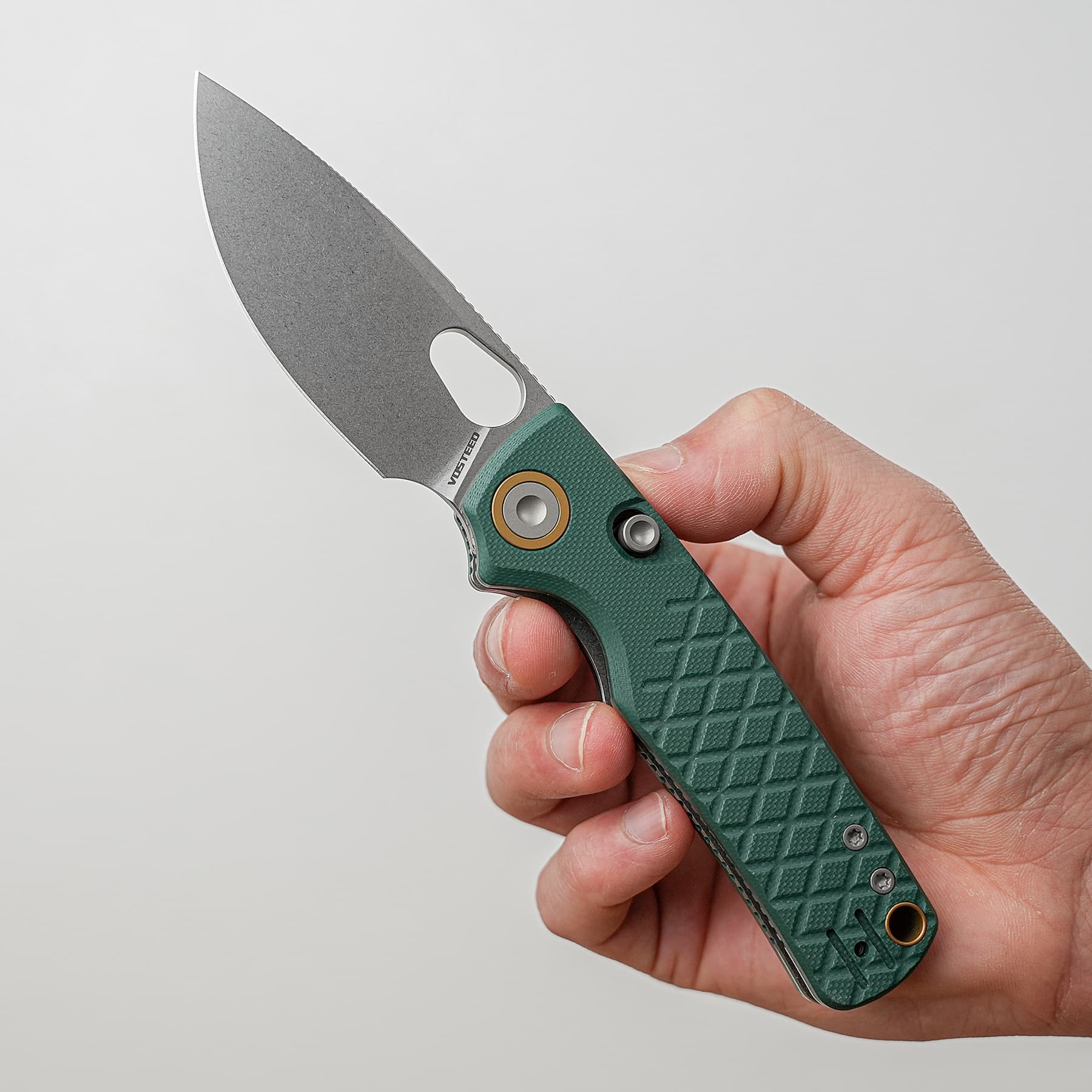 Porcupine- Top Liner Lock Knife by Vosteed (2.99" Blade ( Limited Overrun - Coming Soon! )