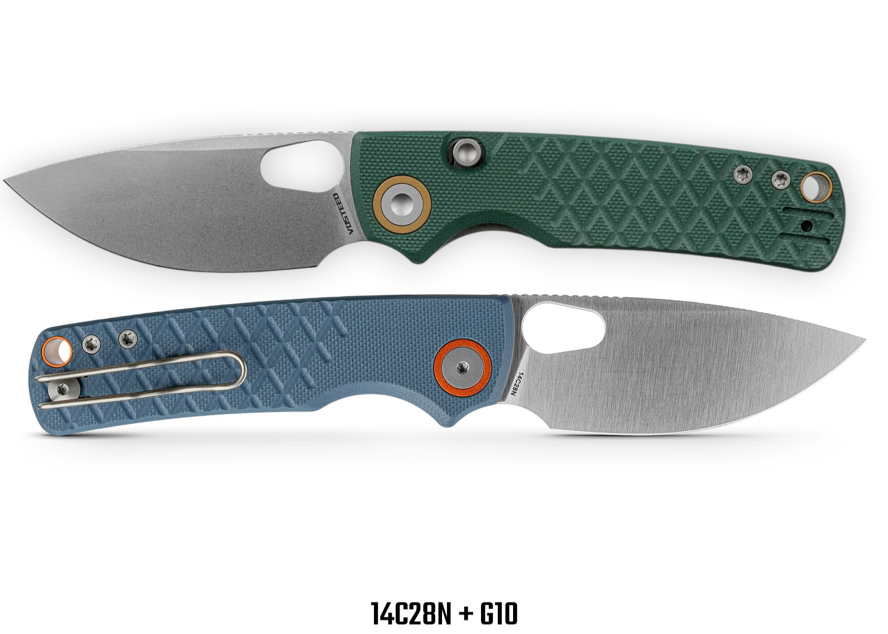 Porcupine- Top Liner Lock Knife by Vosteed (2.99" Blade ( Limited Overrun - Coming Soon! )