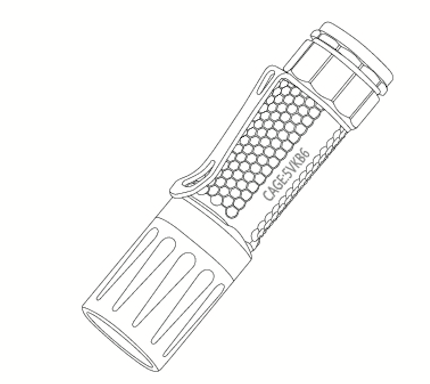 Maratac® 4X Ops Flood & Beacon Kit ( 4XML White + 4 RED Emitters )