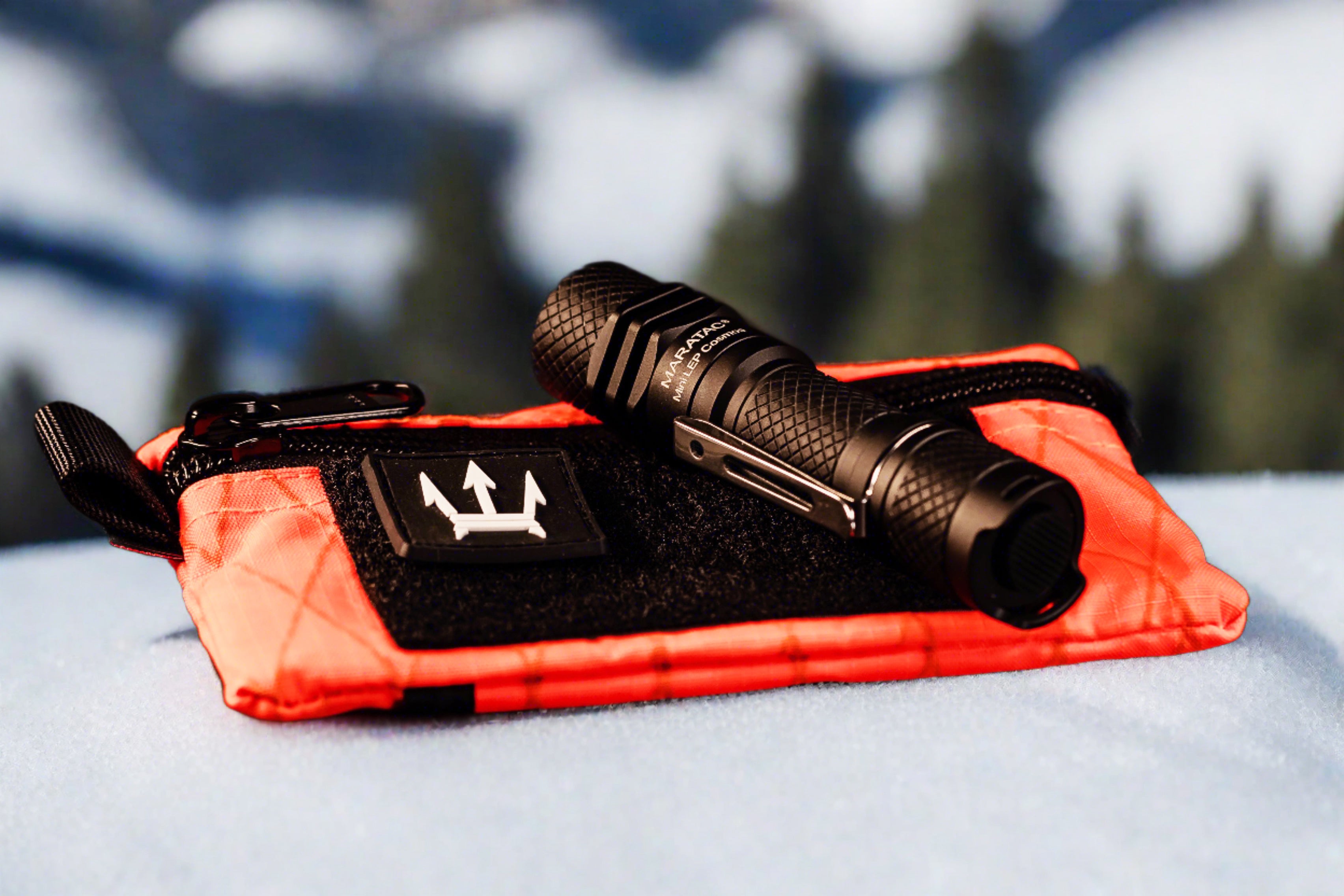 Mini LEP Cosmos - Laser Flashlight 14500 by Maratac® - Matte Black