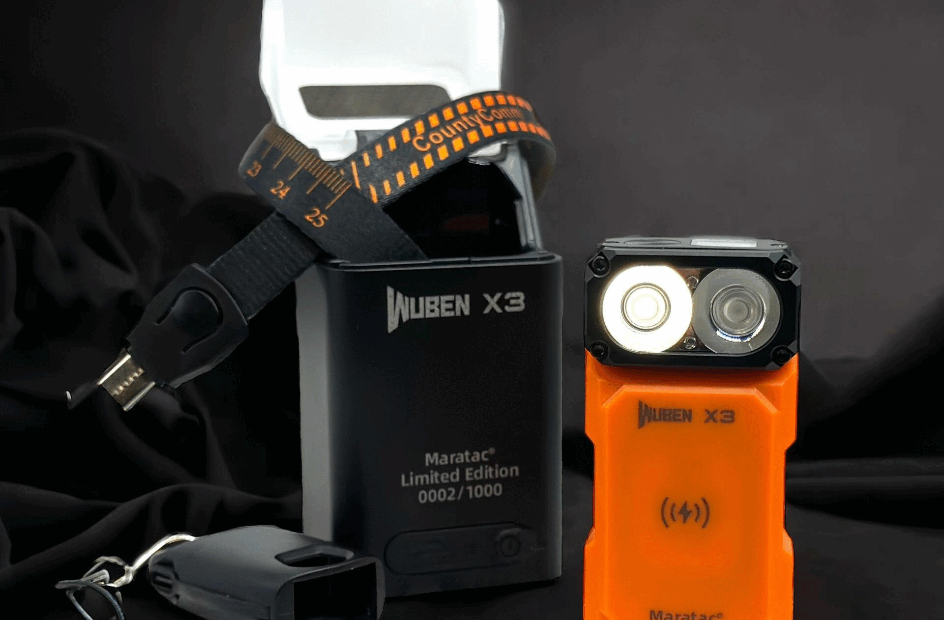Wuben X3 Gen II - Beacon All-in-One Flashlight + Wireless Dock - CC Exclusive