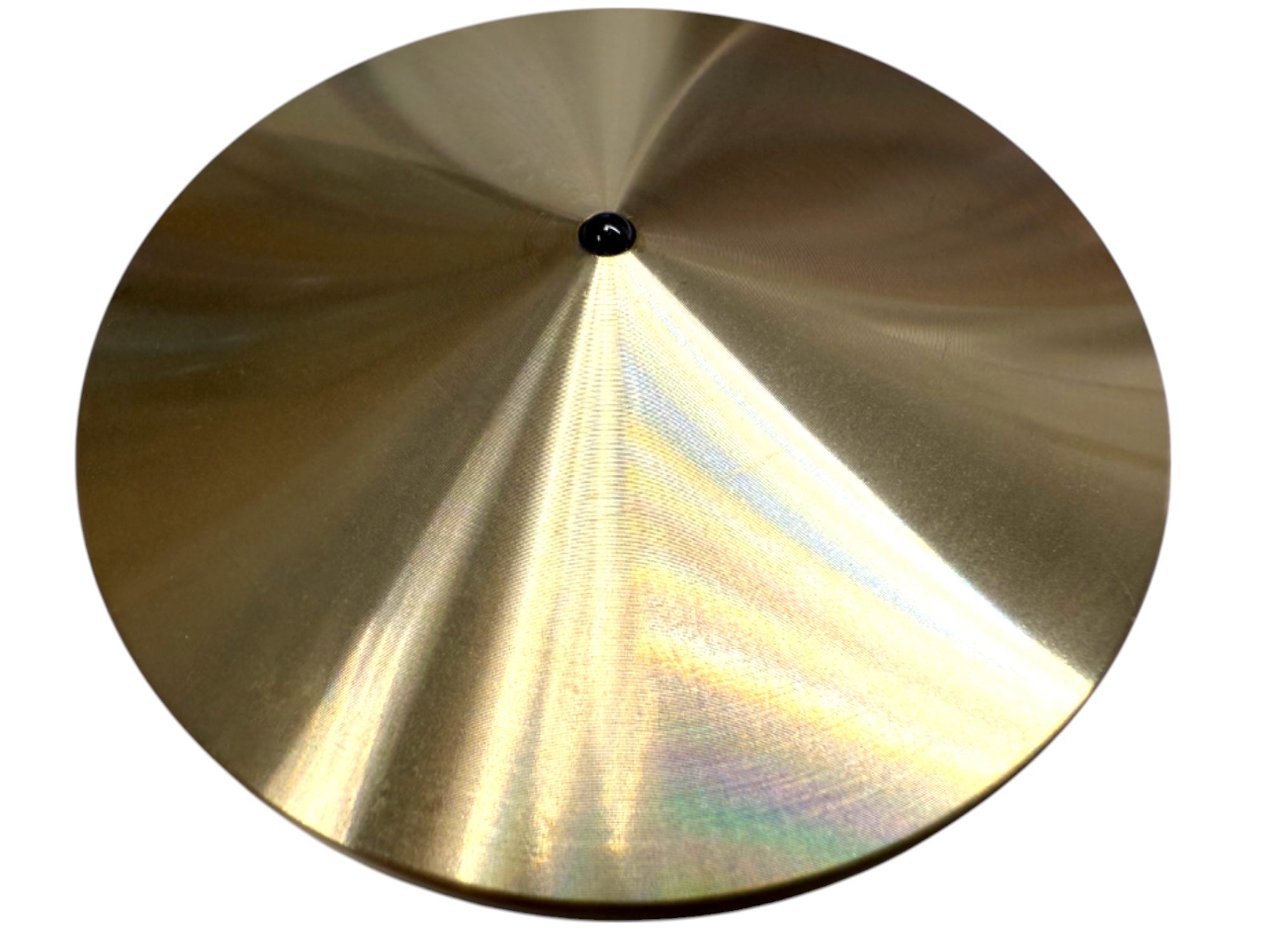 MEGA Tip Top - Tungsten / Brass - Spinning Top + Delrin Stand by Maratac®