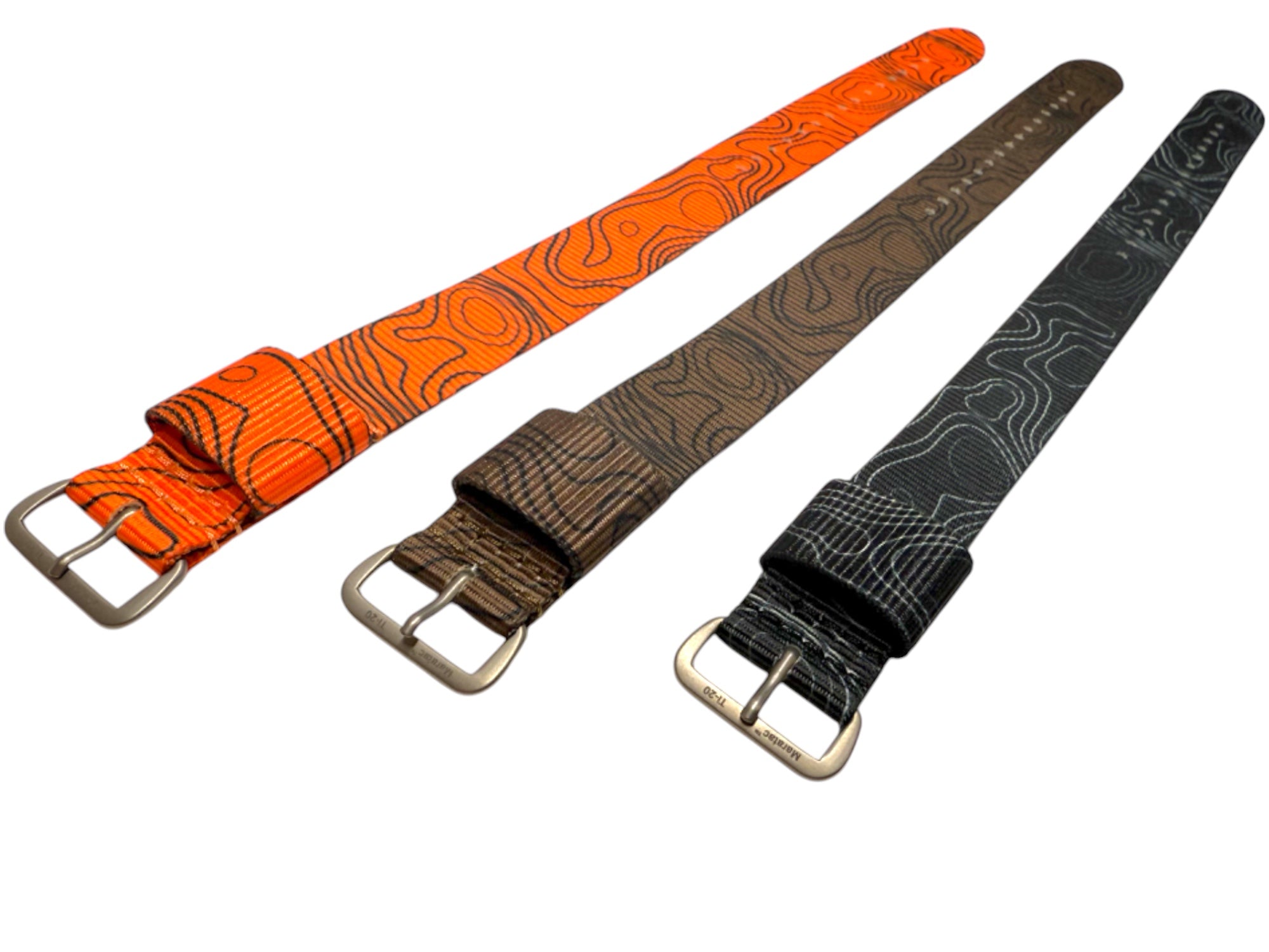 Titanium "Mil Series" Bands by Maratac® - Topo - Limited Edition Launch