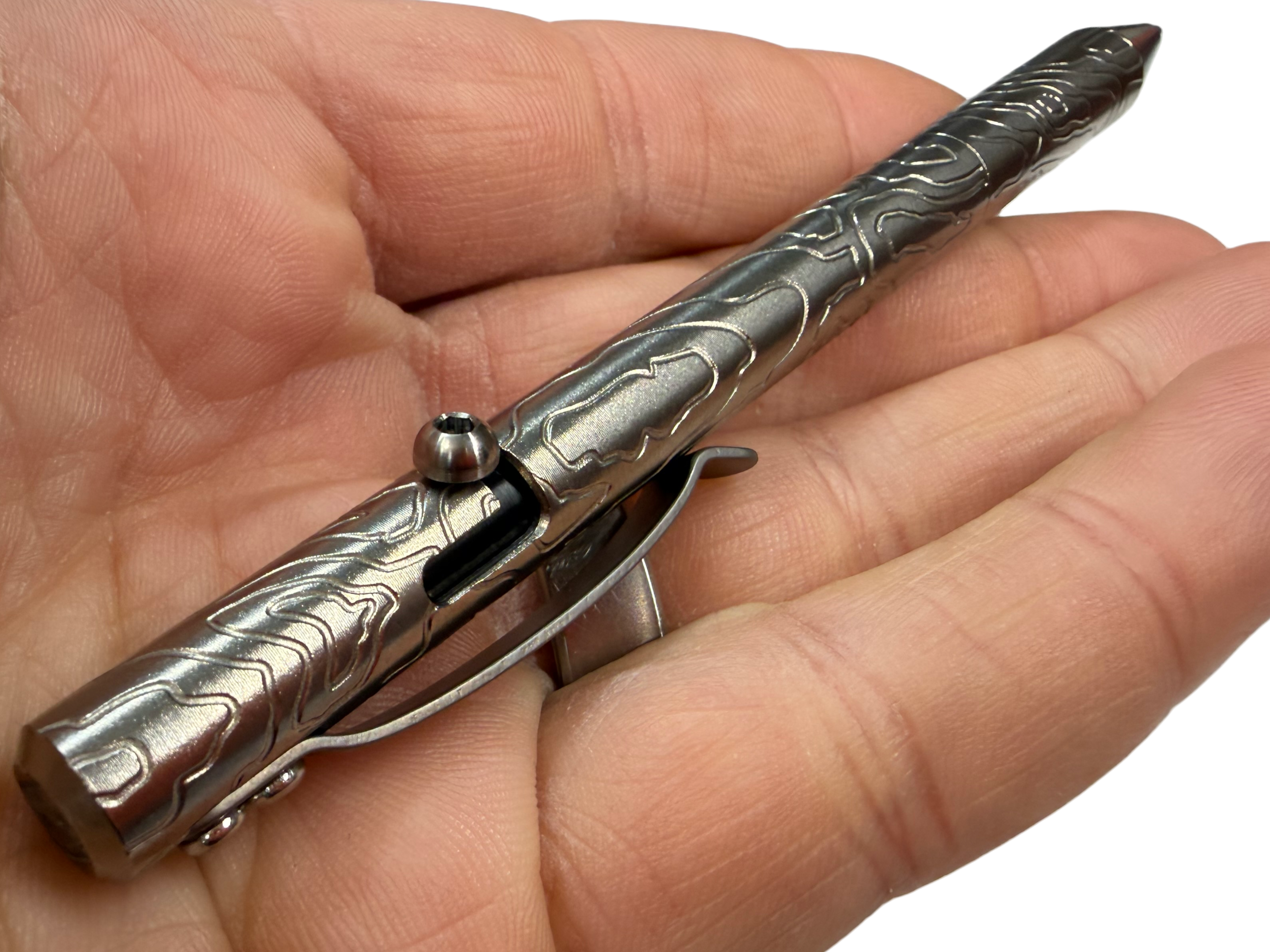 MaxMadCo Design - Titanium - Bolt Action Pen - Gen 3