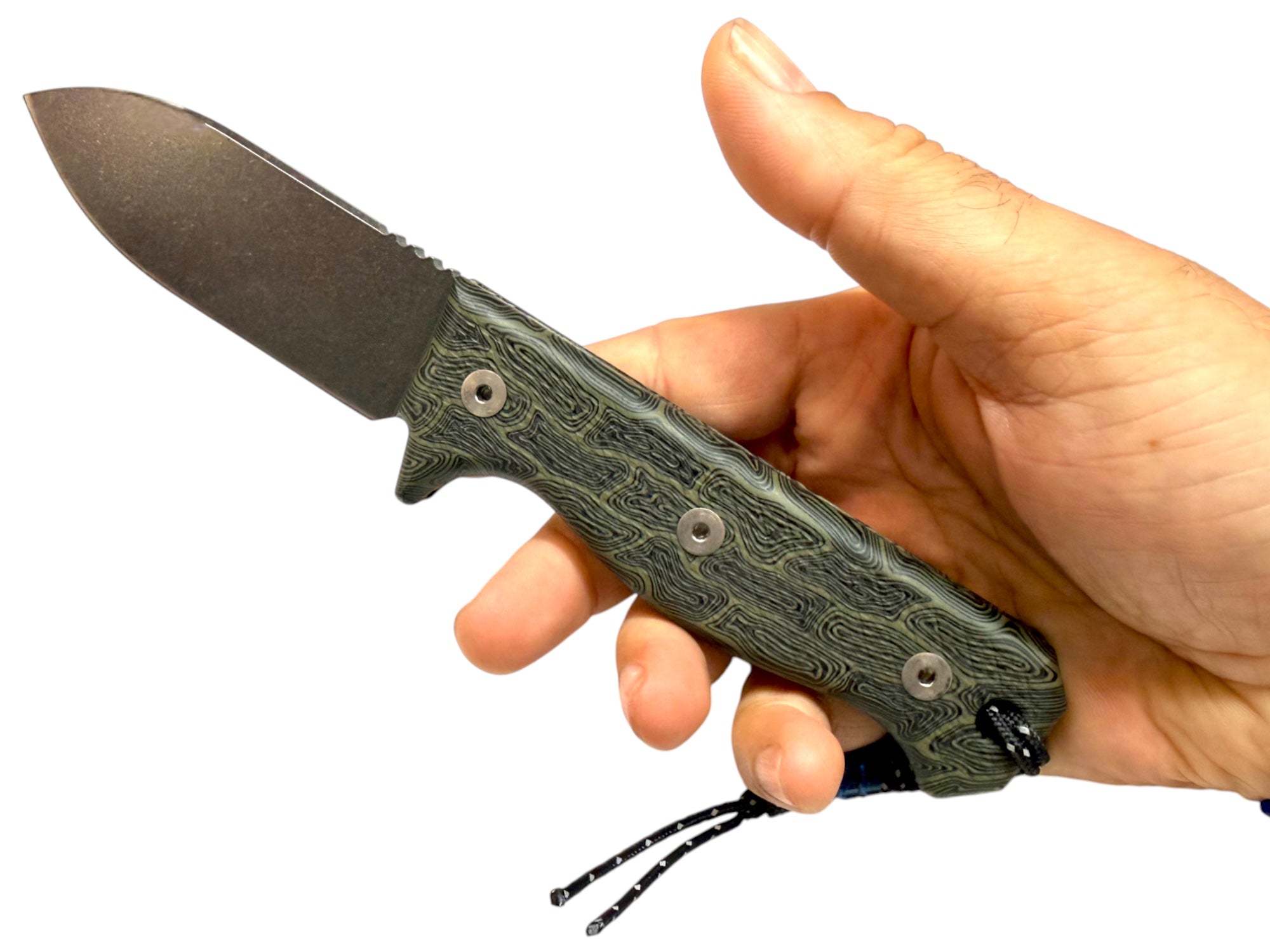 ERGO R4A PRO - Ready 4 Action - Fixed Blade Knife ( OD Green Labyrinth G10 )