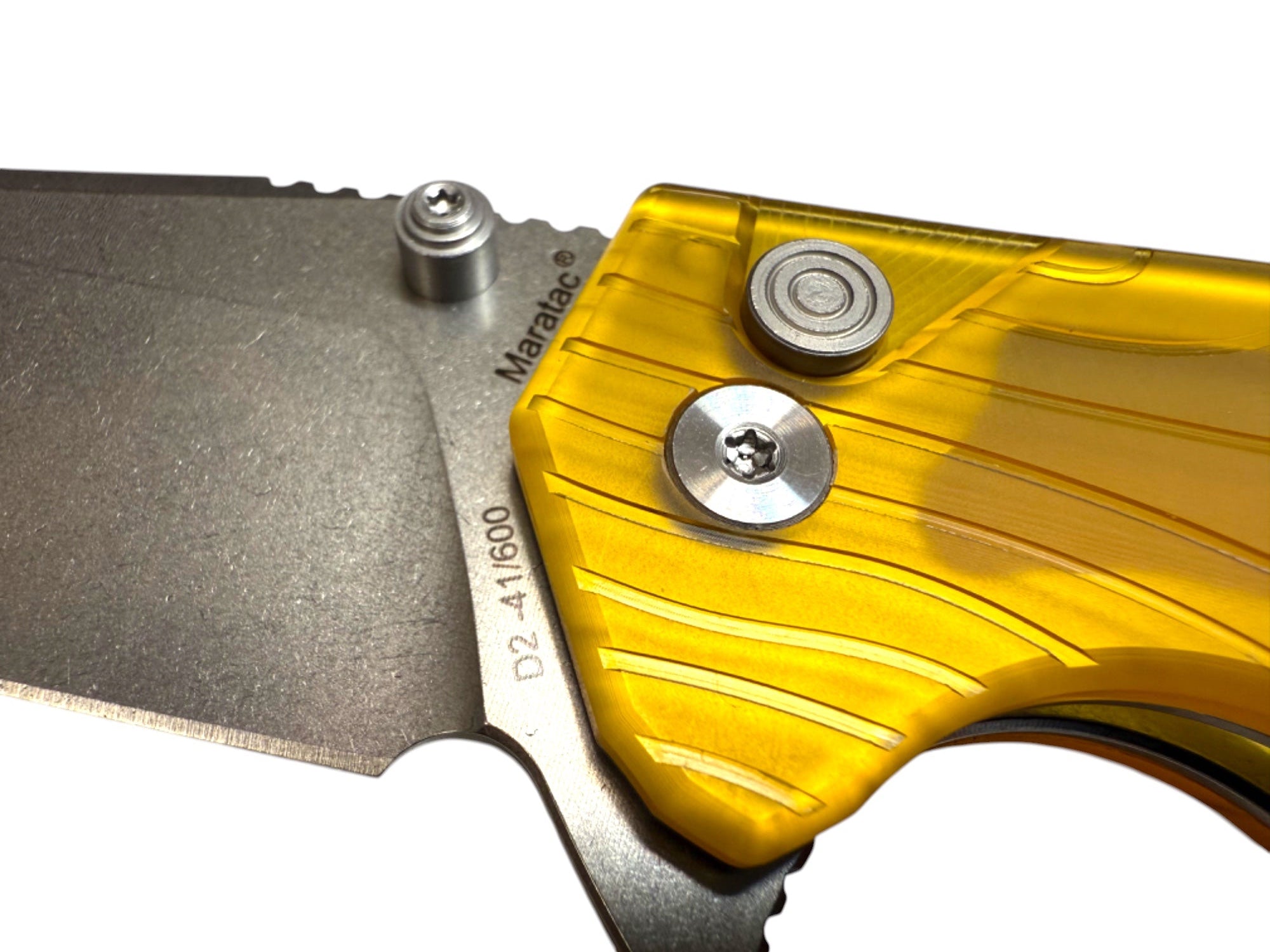 Ultem® - Topo-Trekker D2 Pocket Knife by Maratac®
