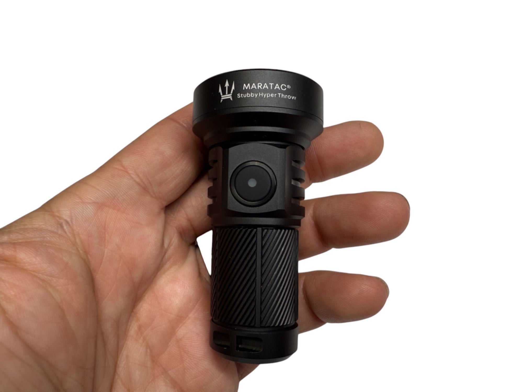 Stubby Hyper Throw 18350 Flashlight by Maratac®