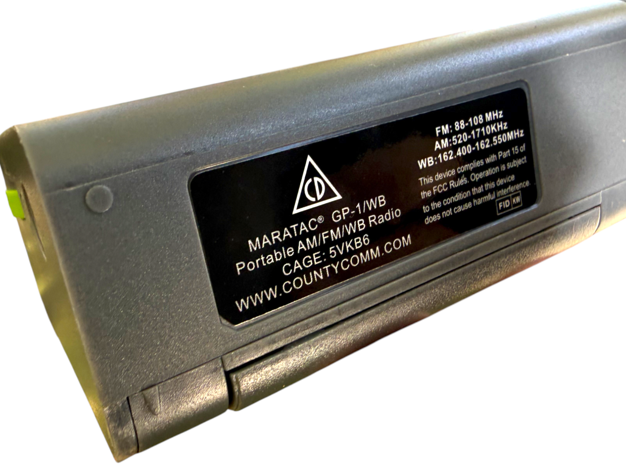 CountyComm GP-1 /WB Polycarbonate General Purpose Radio ( Essential EDC )