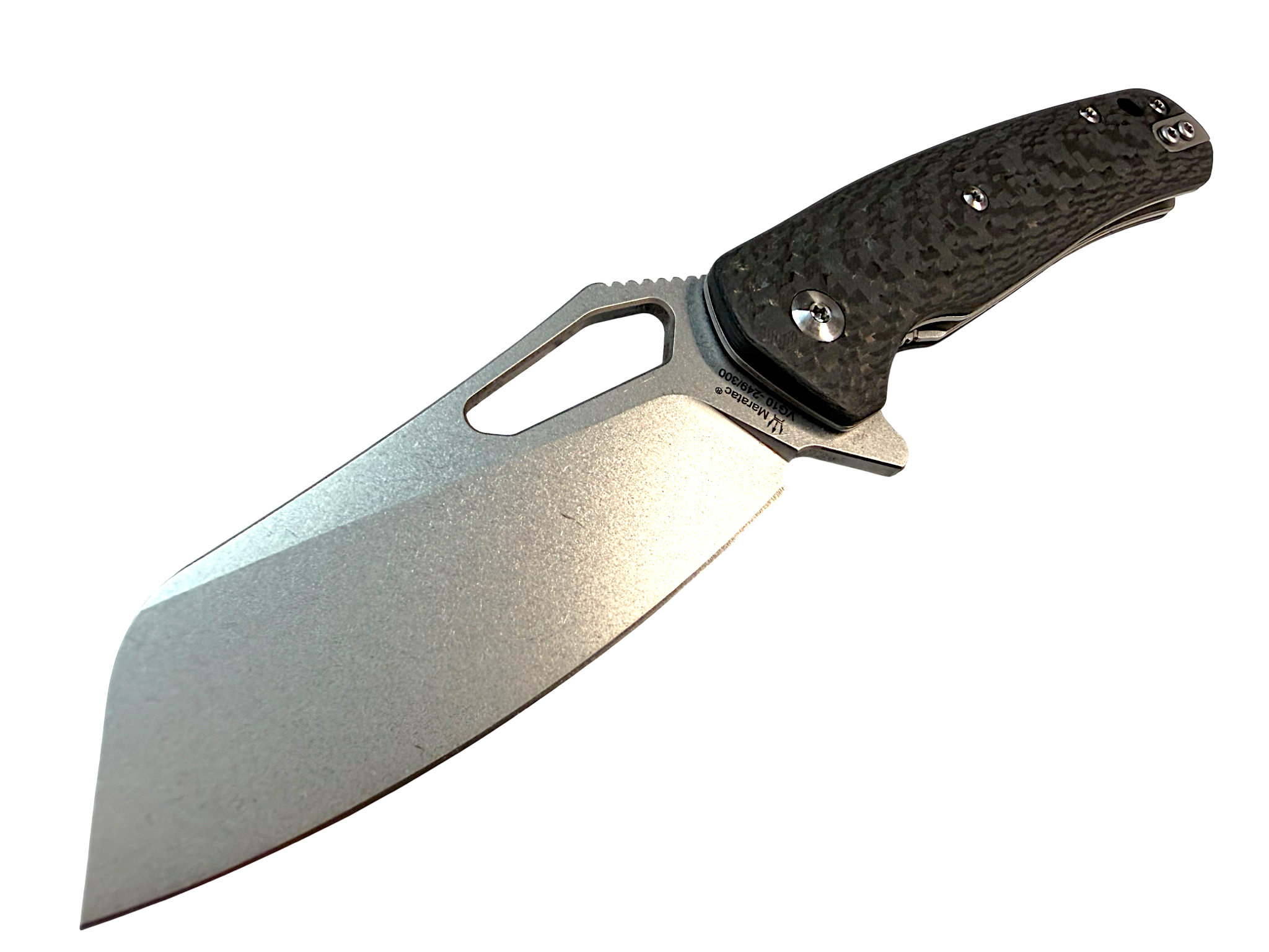 Carbon Arc Flipper - 3" VG10 - Maratac® Knife - Coming Soon!