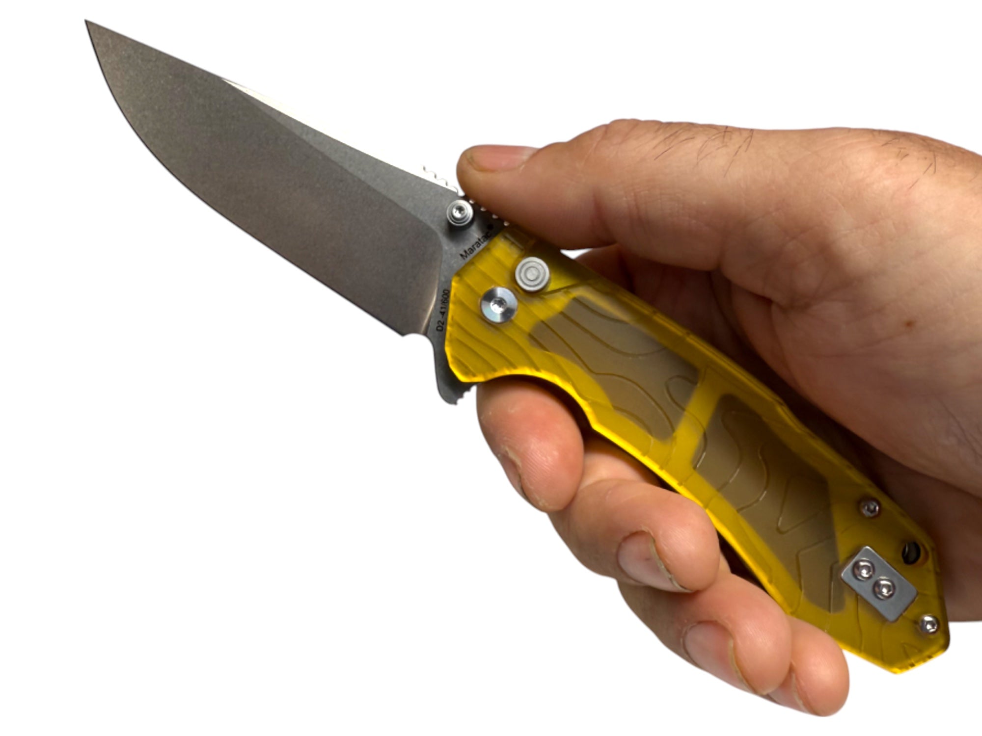 Ultem® - Topo-Trekker D2 Pocket Knife by Maratac®