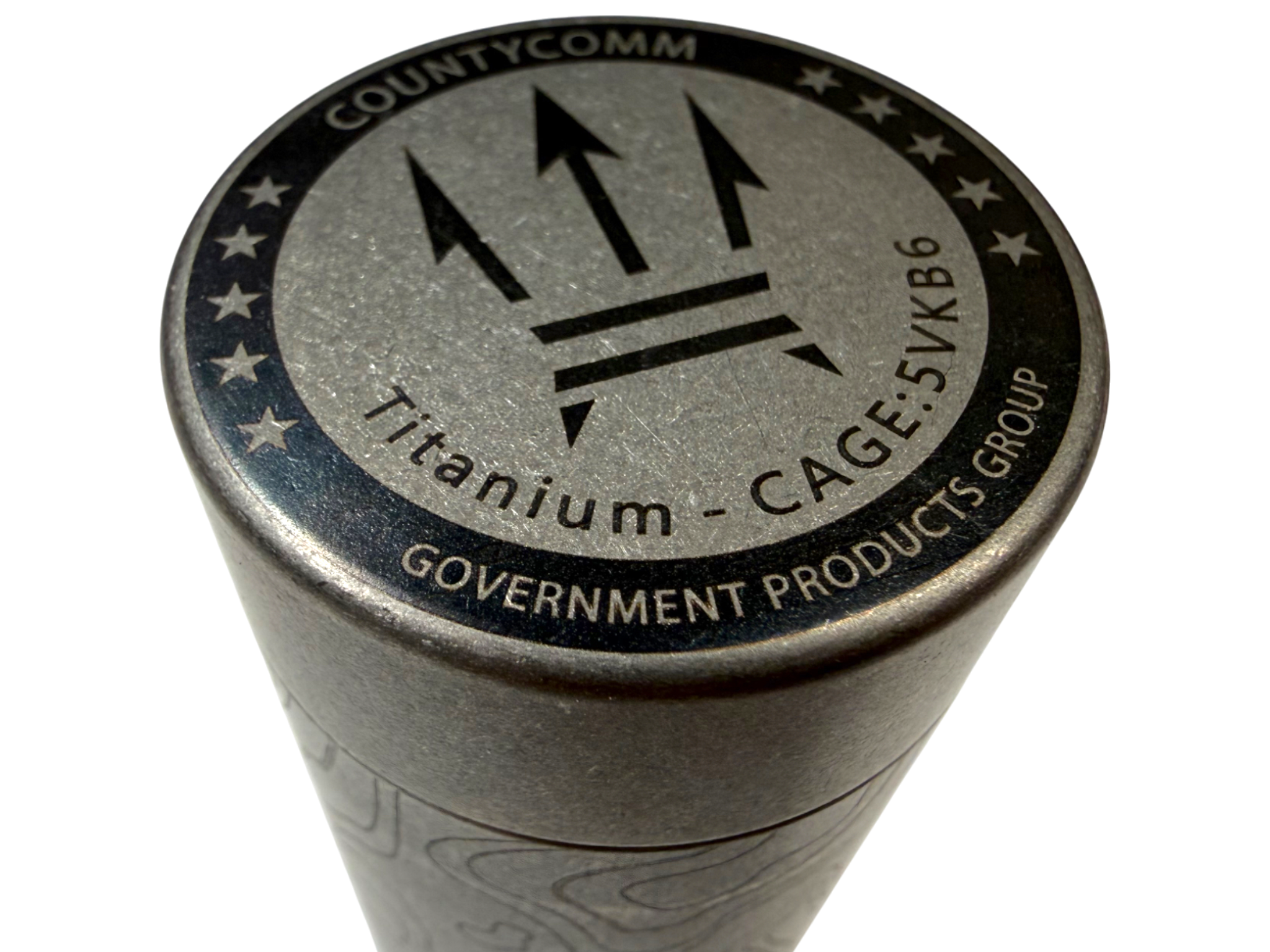 Oversized Pocket Glovebox - Titanium Topo EDC Capsule by Maratac® - Coming Soon!