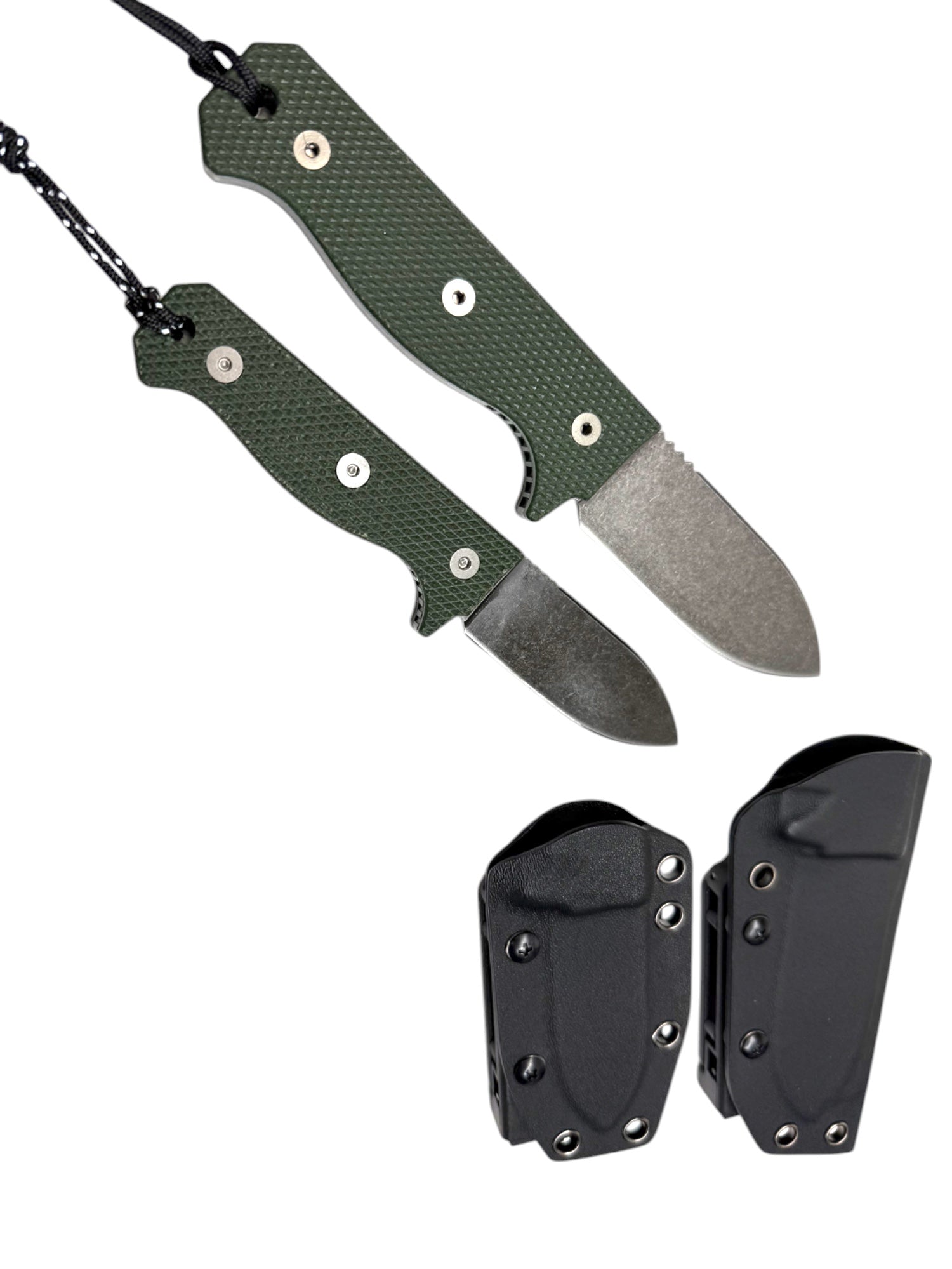 Compact R4A Slim - Ready 4 Action Knife / D2 Fixed Blade ( MICARTA Scales )