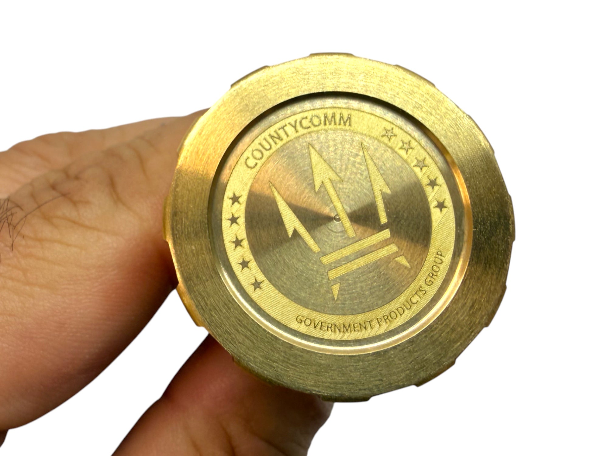 Brass King Chess Piece - Secret Capsule