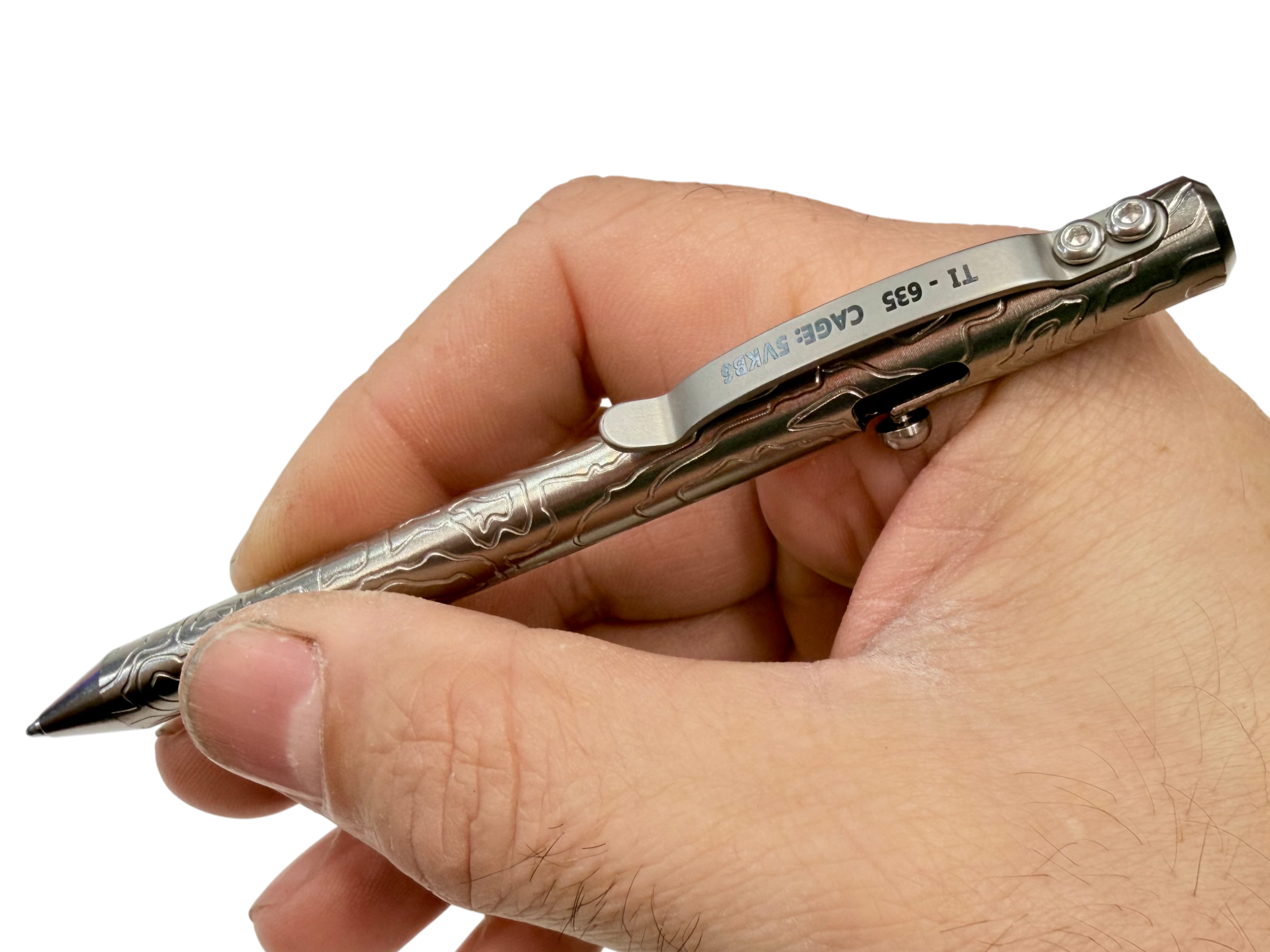 MaxMadCo Design - Titanium - Bolt Action Pen - Gen 3
