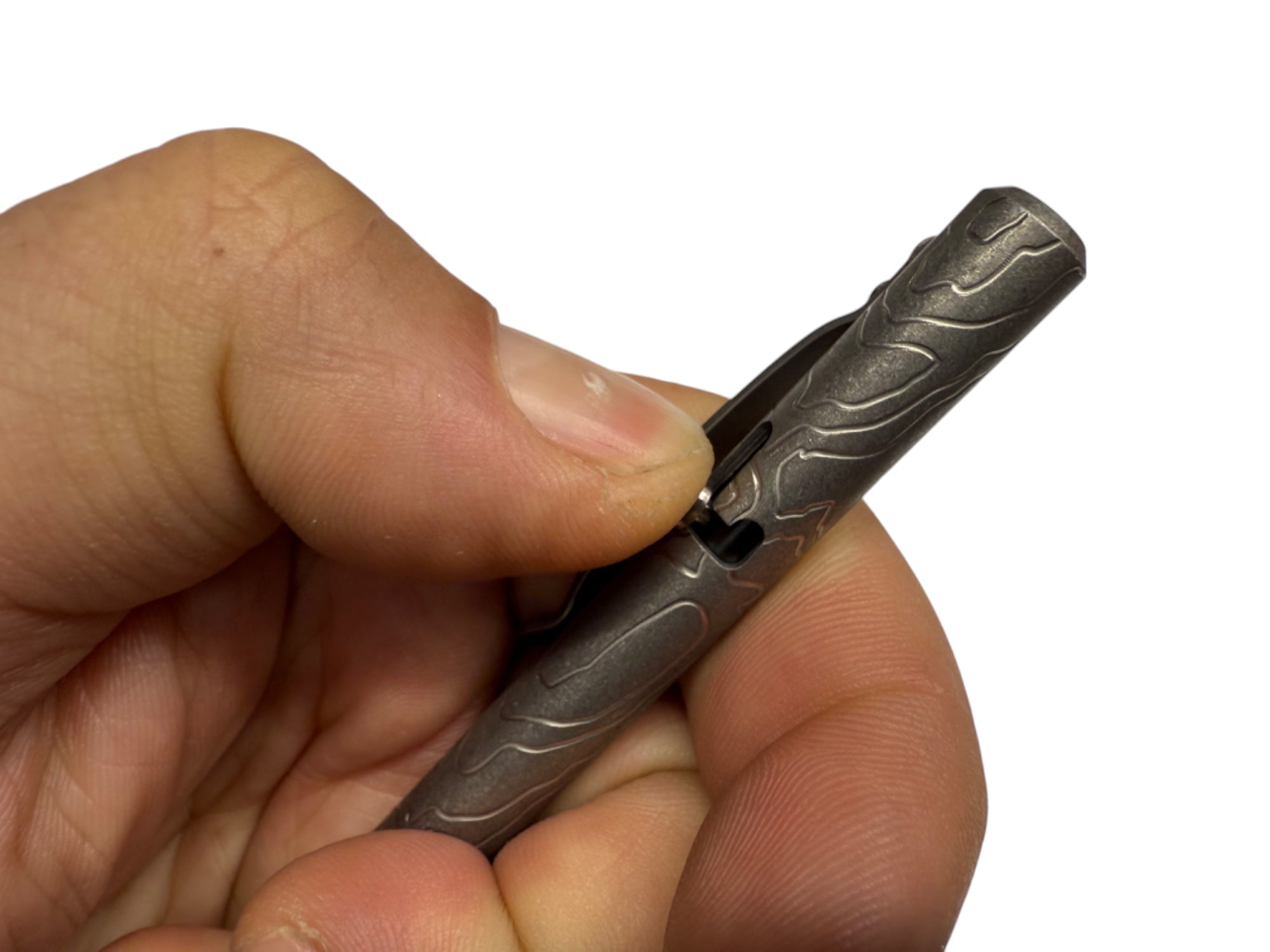 MaxMadCo Design - Titanium - Bolt Action Pen - Gen 3