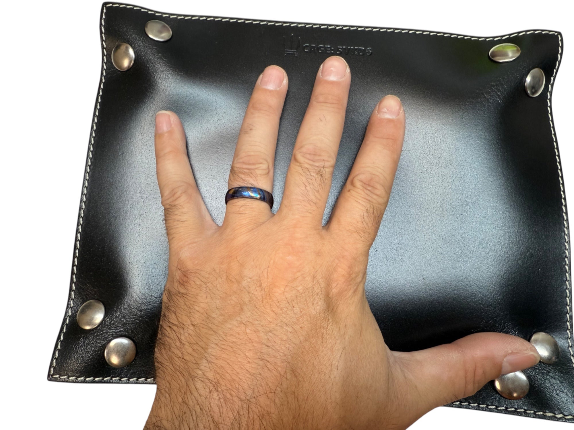Basecamp - Full Grain Leather Catchall Tray by Maratac®