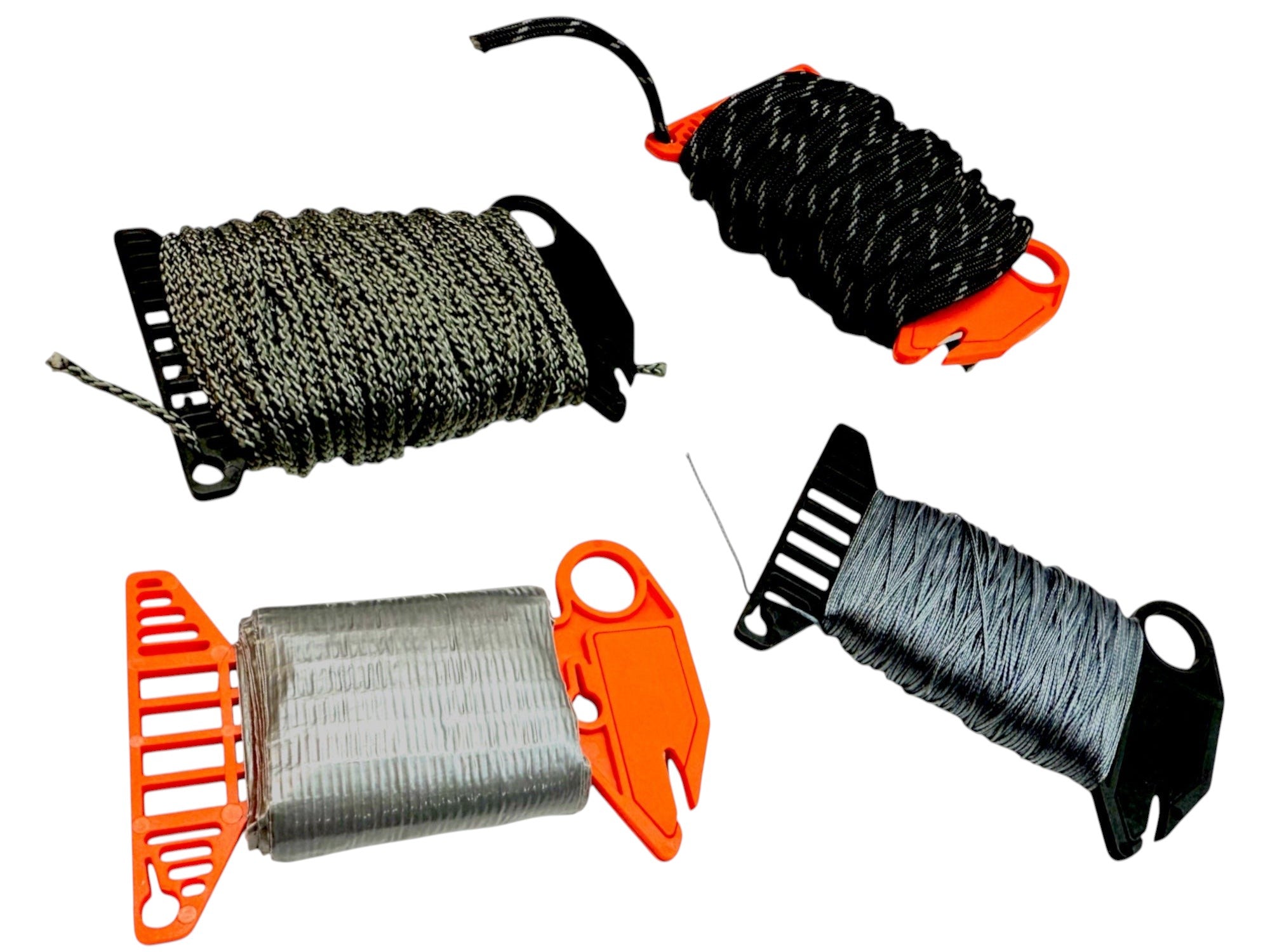 TidyTether With Armada-Weave + 100 Feet / 130lbs Test Cord - All-in-One Cord Cutter & Organizer