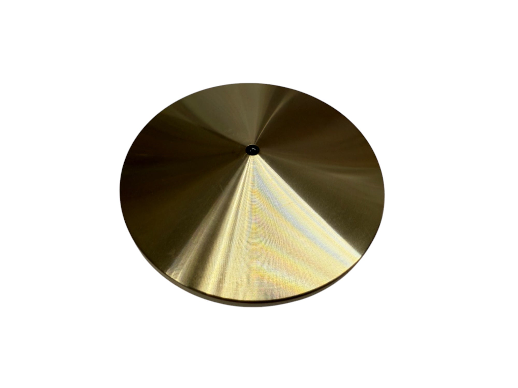 MEGA Tip Top - Tungsten / Brass - Spinning Top + Delrin Stand by Maratac®