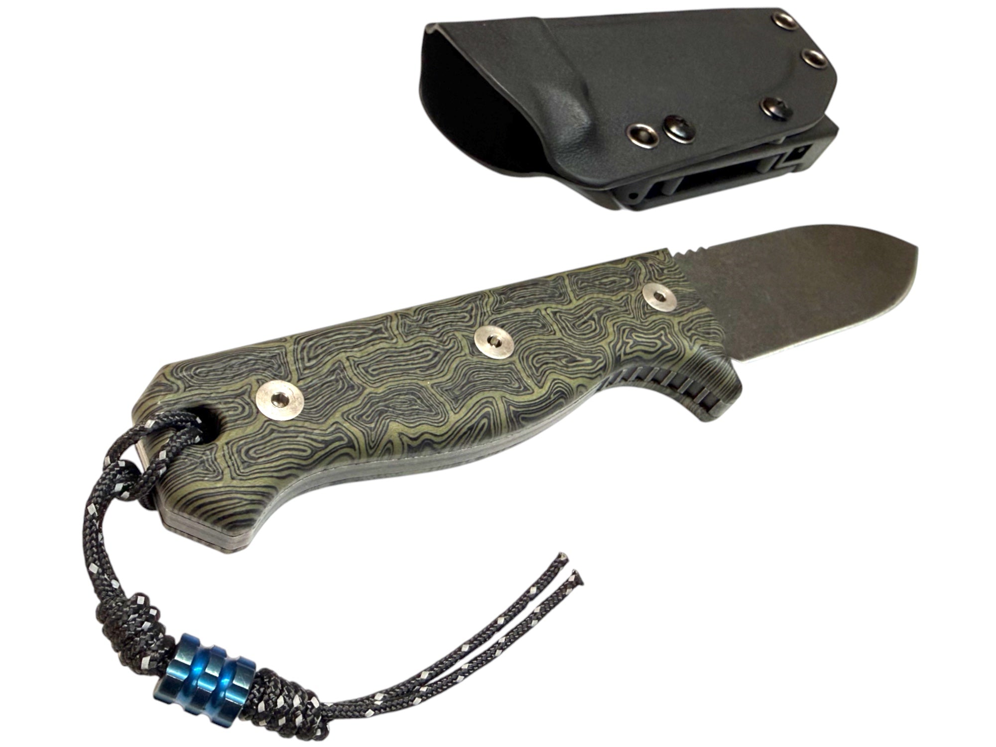 ERGO R4A PRO - Ready 4 Action - Fixed Blade Knife ( OD Green Labyrinth G10 )