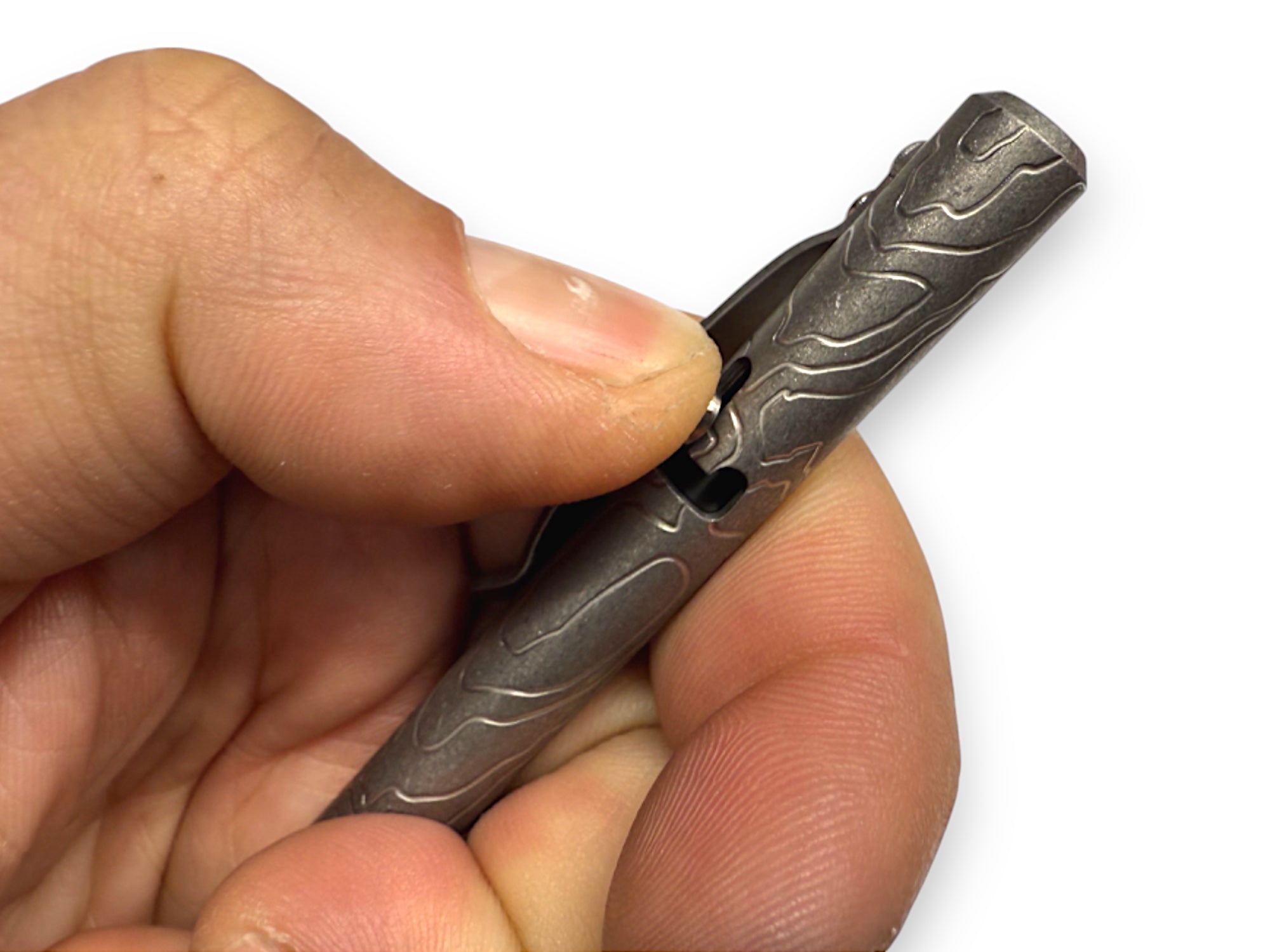 MaxMadCo Design - Titanium - Bolt Action Pen - Gen 3