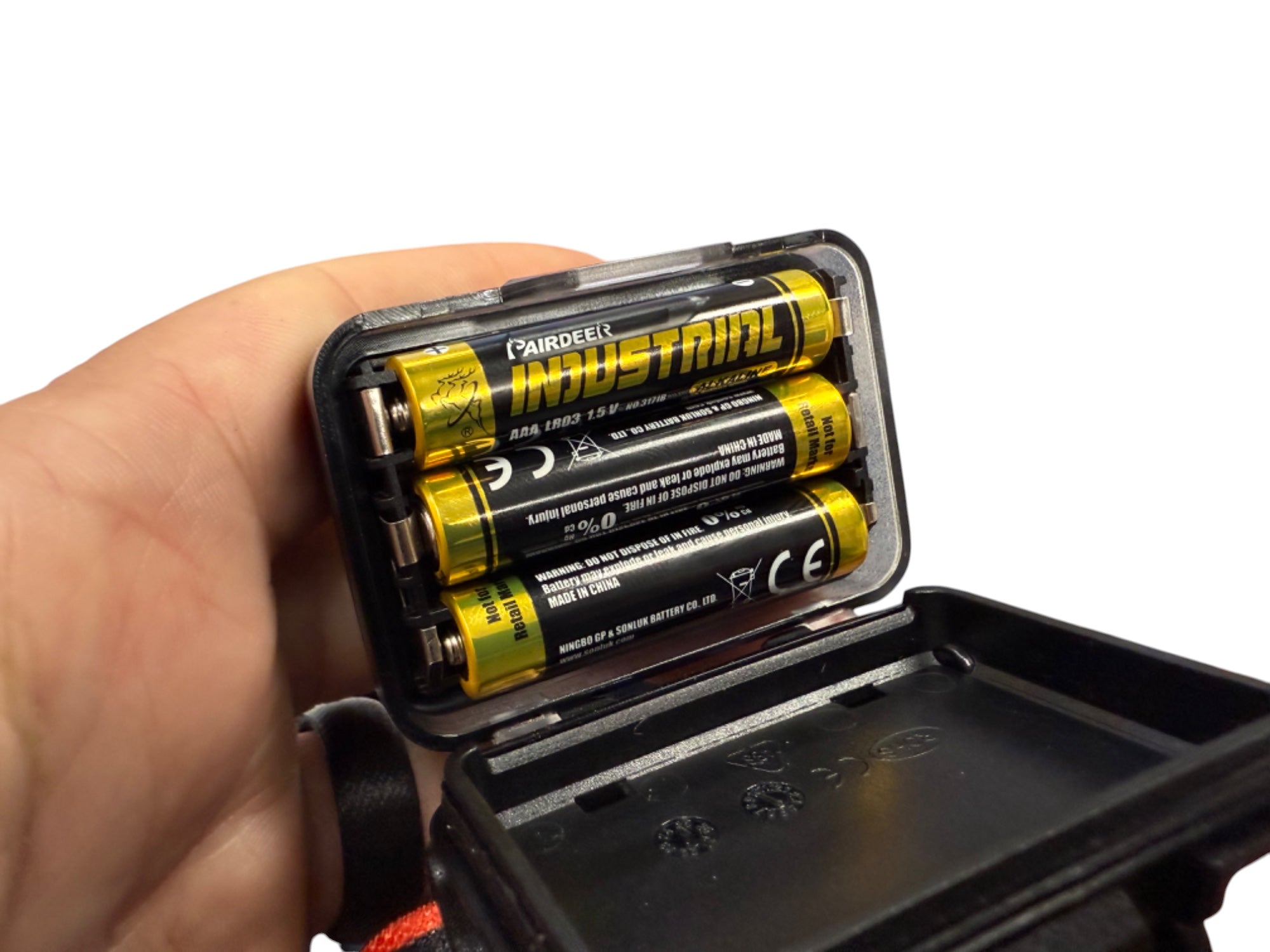 DuoLightX Headlamp - Dual Power Options Included - by Maratac®