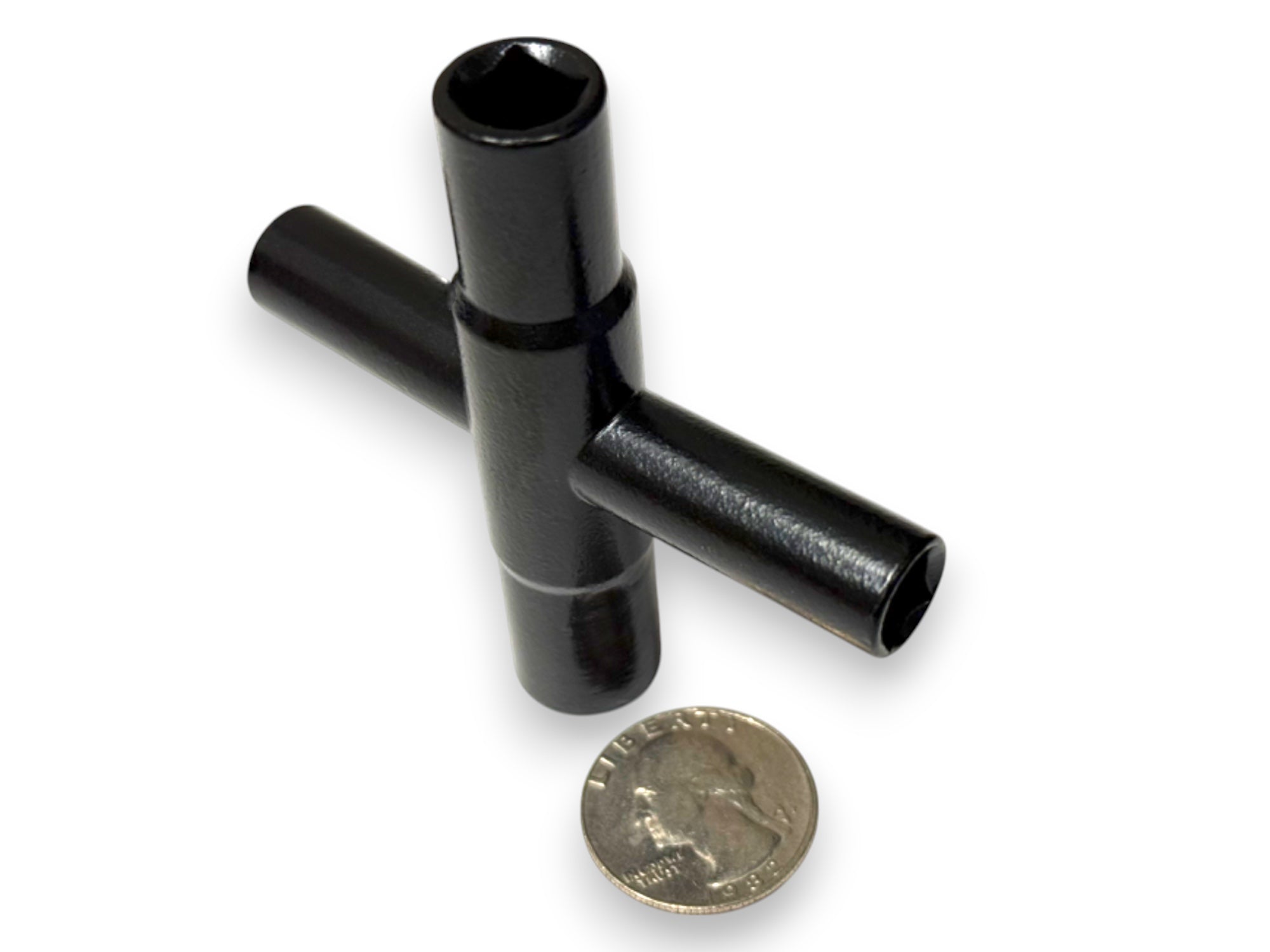 Black Oxide Essential Silcock Key by Maratac® - 2 Pack