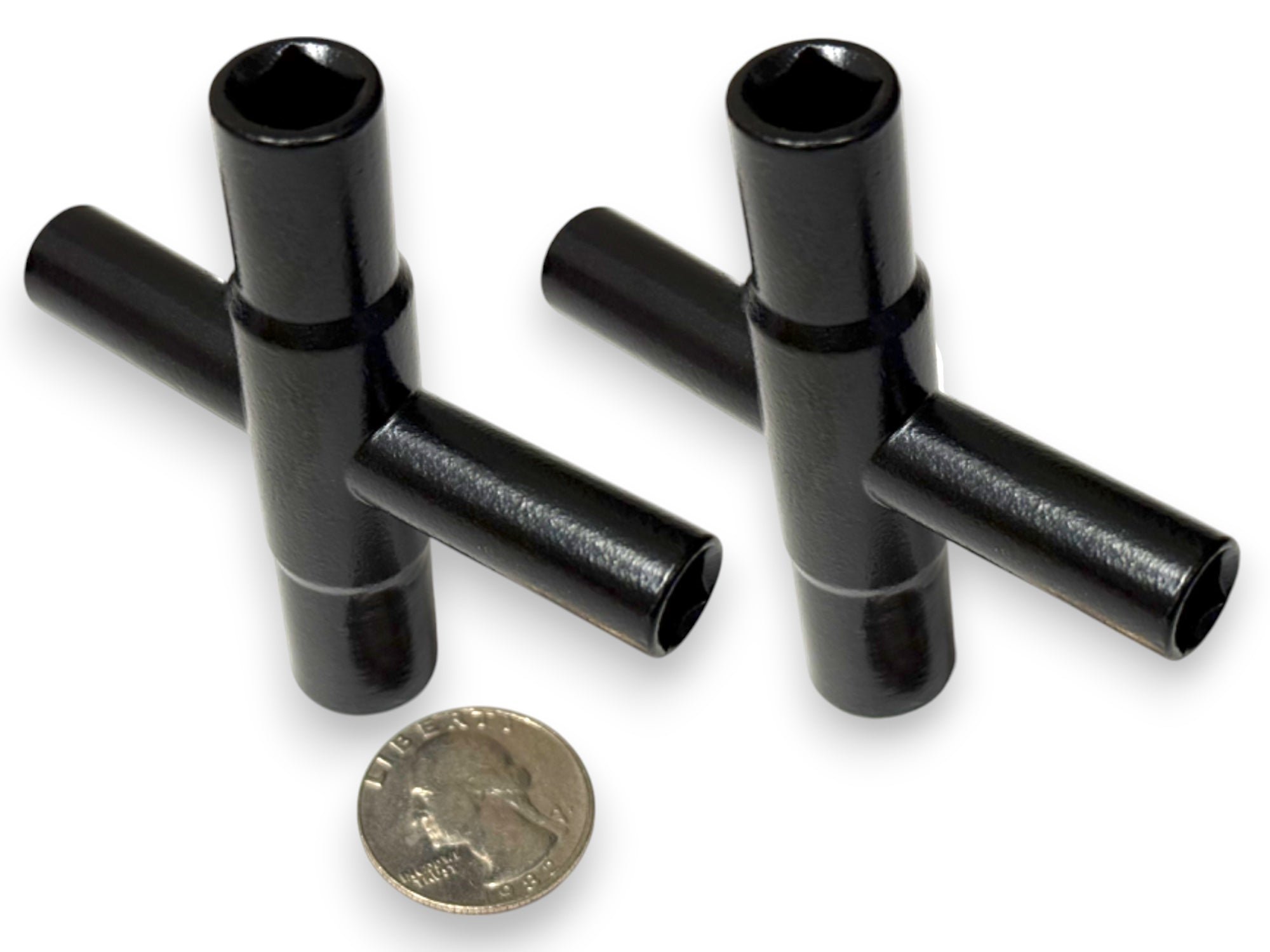 Black Oxide Essential Silcock Key by Maratac® - 2 Pack