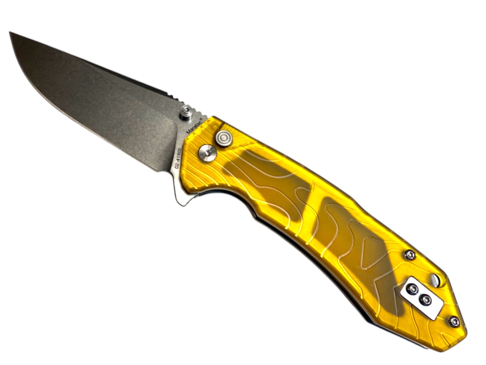 Ultem® - Topo-Trekker D2 Pocket Knife by Maratac®