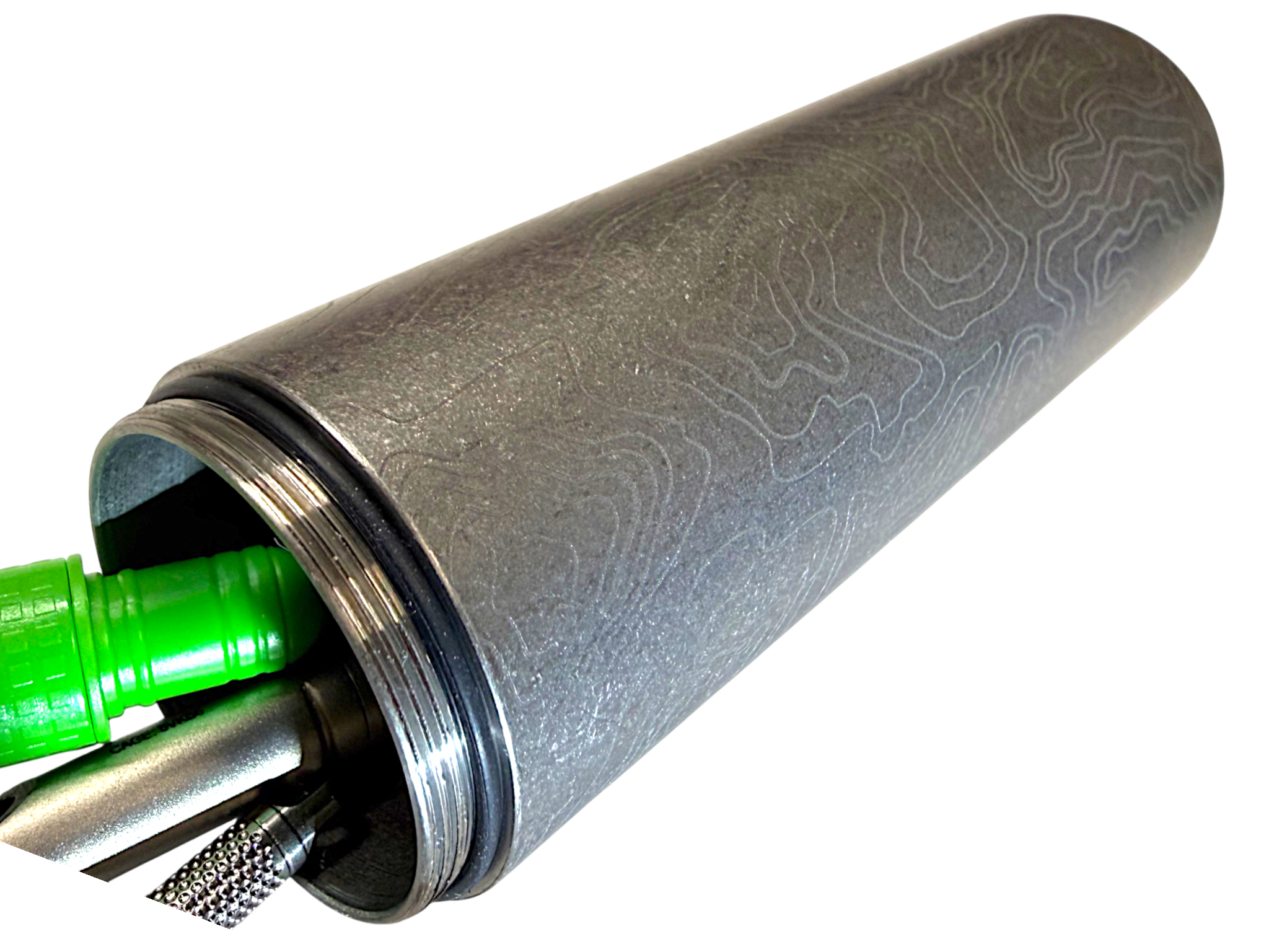 Oversized Pocket Glovebox - Titanium Topo EDC Capsule by Maratac® - Coming Soon!