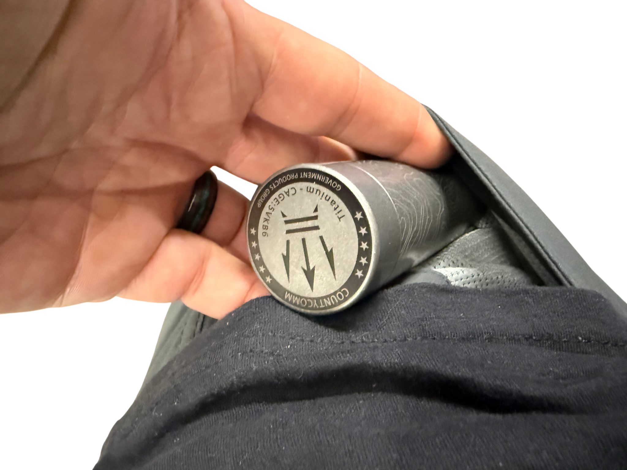 Oversized Pocket Glovebox - Titanium Topo EDC Capsule by Maratac® - Coming Soon!